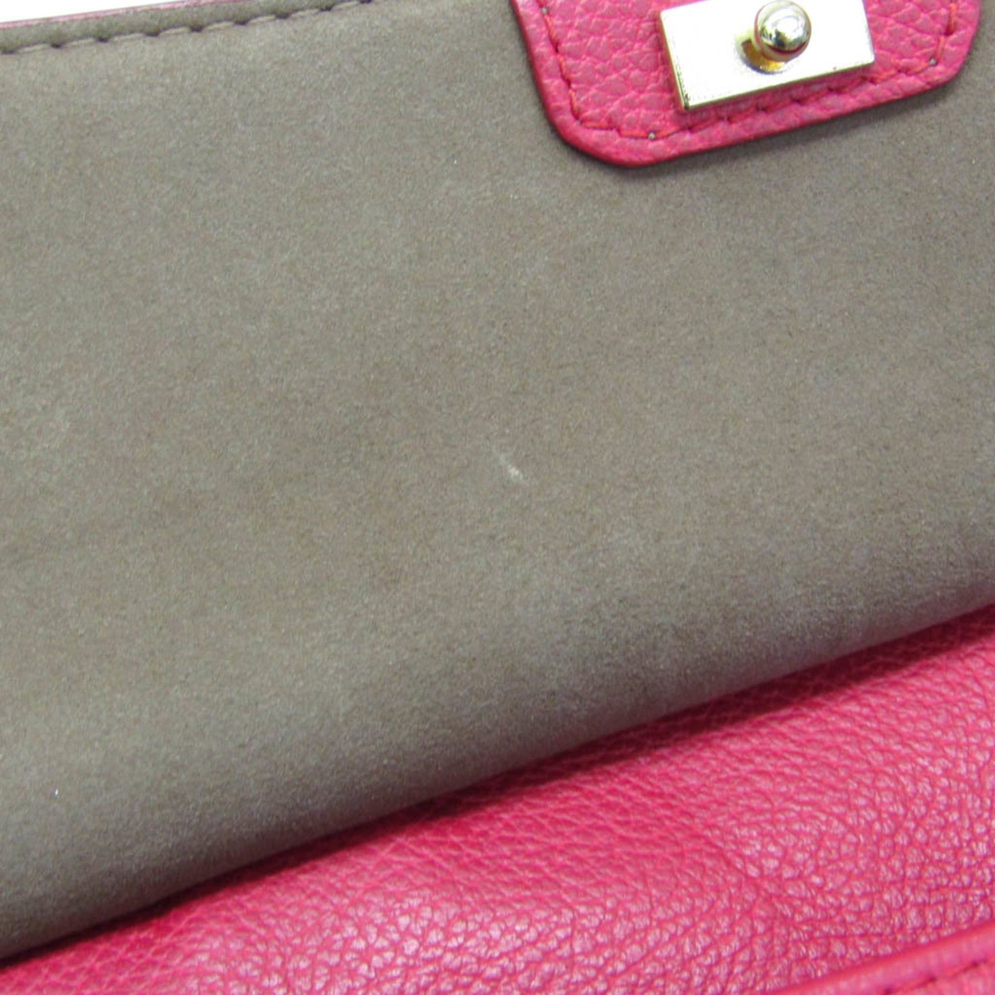Furla Furla NIKI Women's Leather Handbag,Shoulder Bag Pink Size ONE SIZE - 11 Thumbnail