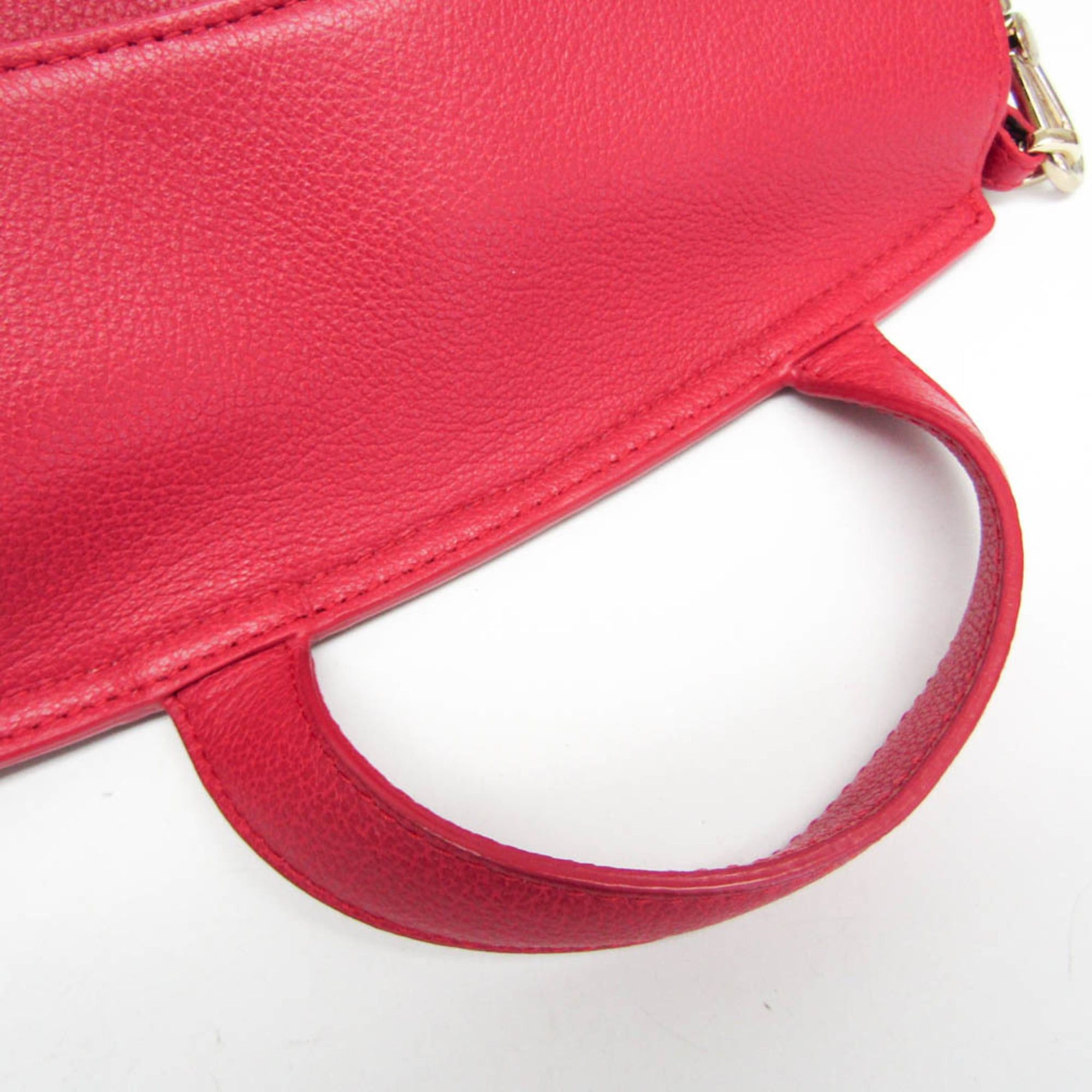 Furla Furla NIKI Women's Leather Handbag,Shoulder Bag Pink Size ONE SIZE - 10 Thumbnail