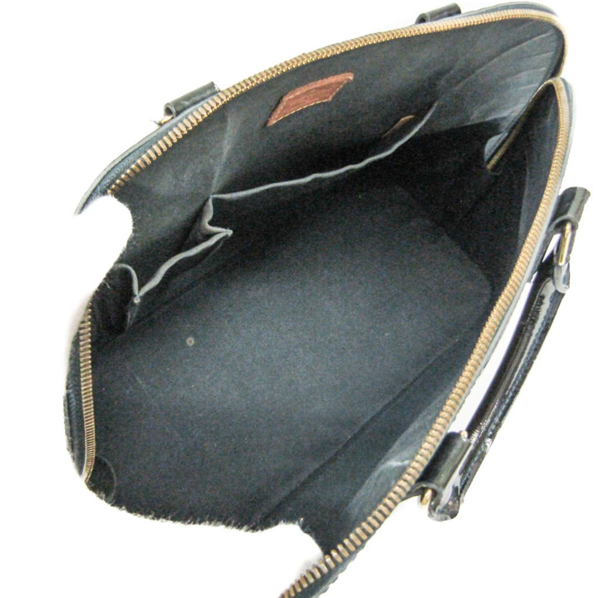 Louis Vuitton Louis Vuitton Monogram Vernis Alma GM M93682 Women's Handbag Blue Nuit Size ONE SIZE - 3 Thumbnail