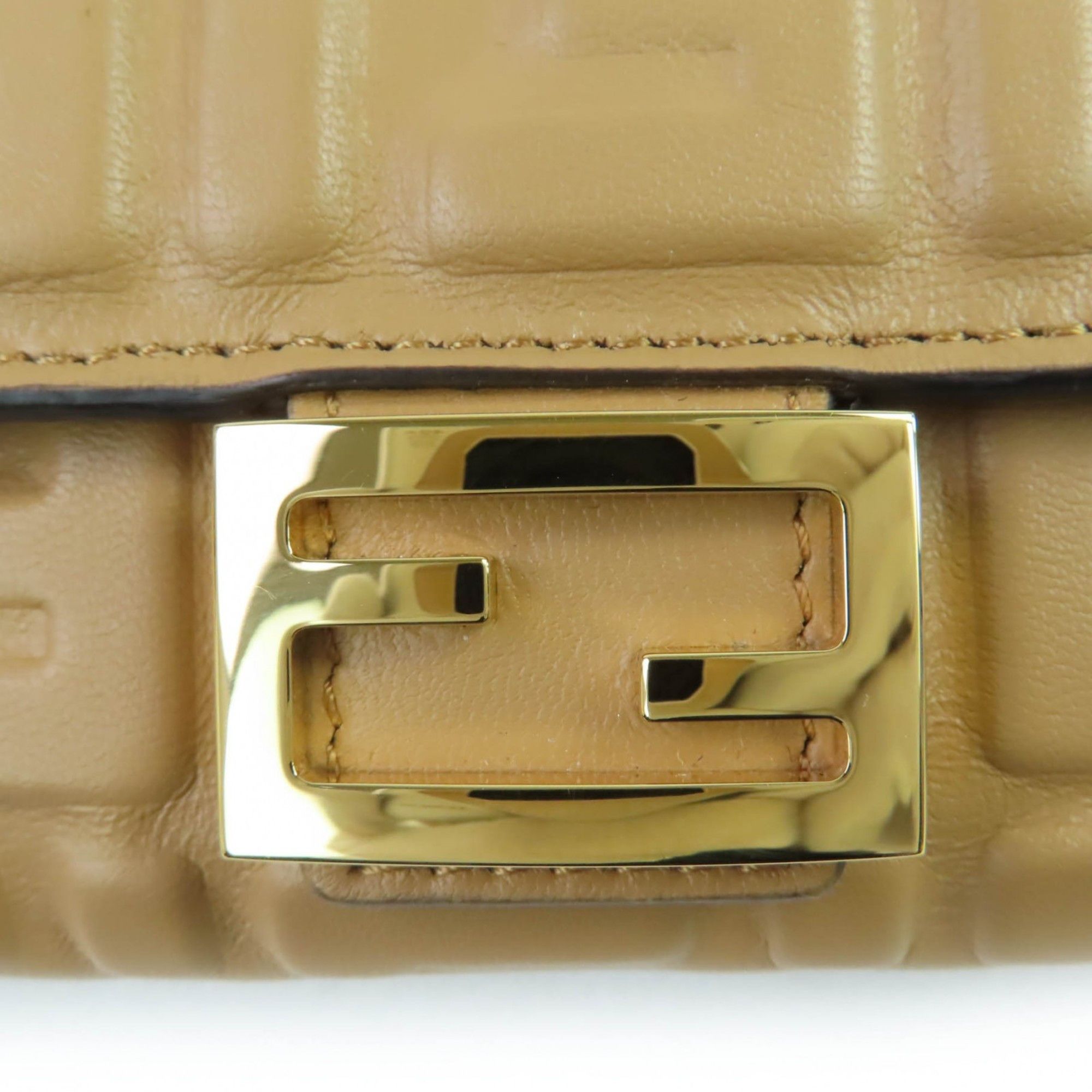 Fendi FENDI 8M0251 Baguette Continental Nappa Leather Long Wallet with 3D FF Logo and Hardware, Women's, Box Dust Bag Included Size ONE SIZE - 8 Thumbnail