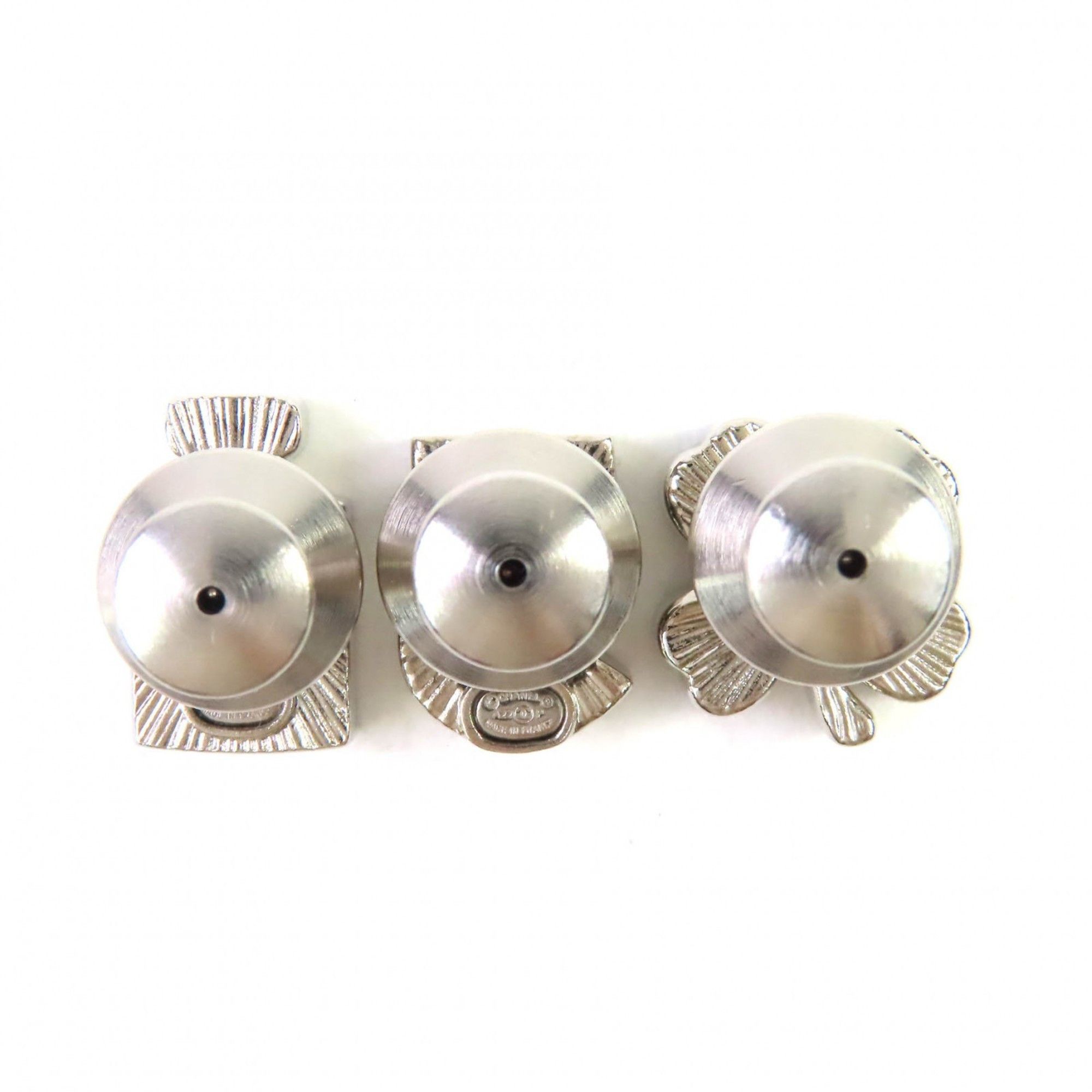 Chanel CHANEL A22P Coco Mark Icon Rhinestone No. 5 Clover Bottle Pins/Brooch Set of 3, Silver, with Box, Made in France, Women's Size ONE SIZE - 3 Thumbnail