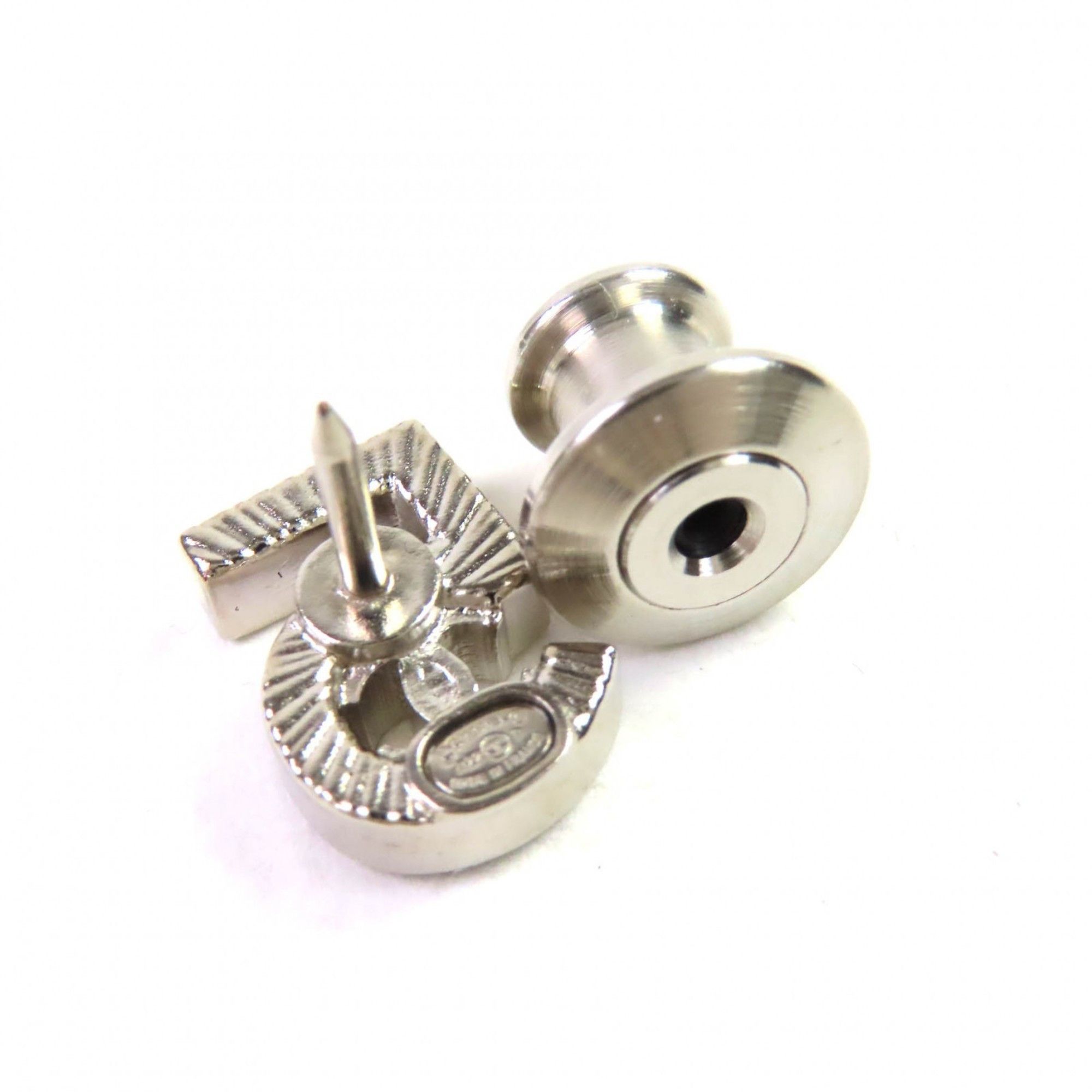 Chanel CHANEL A22P Coco Mark Icon Rhinestone No. 5 Clover Bottle Pins/Brooch Set of 3, Silver, with Box, Made in France, Women's Size ONE SIZE - 8 Thumbnail