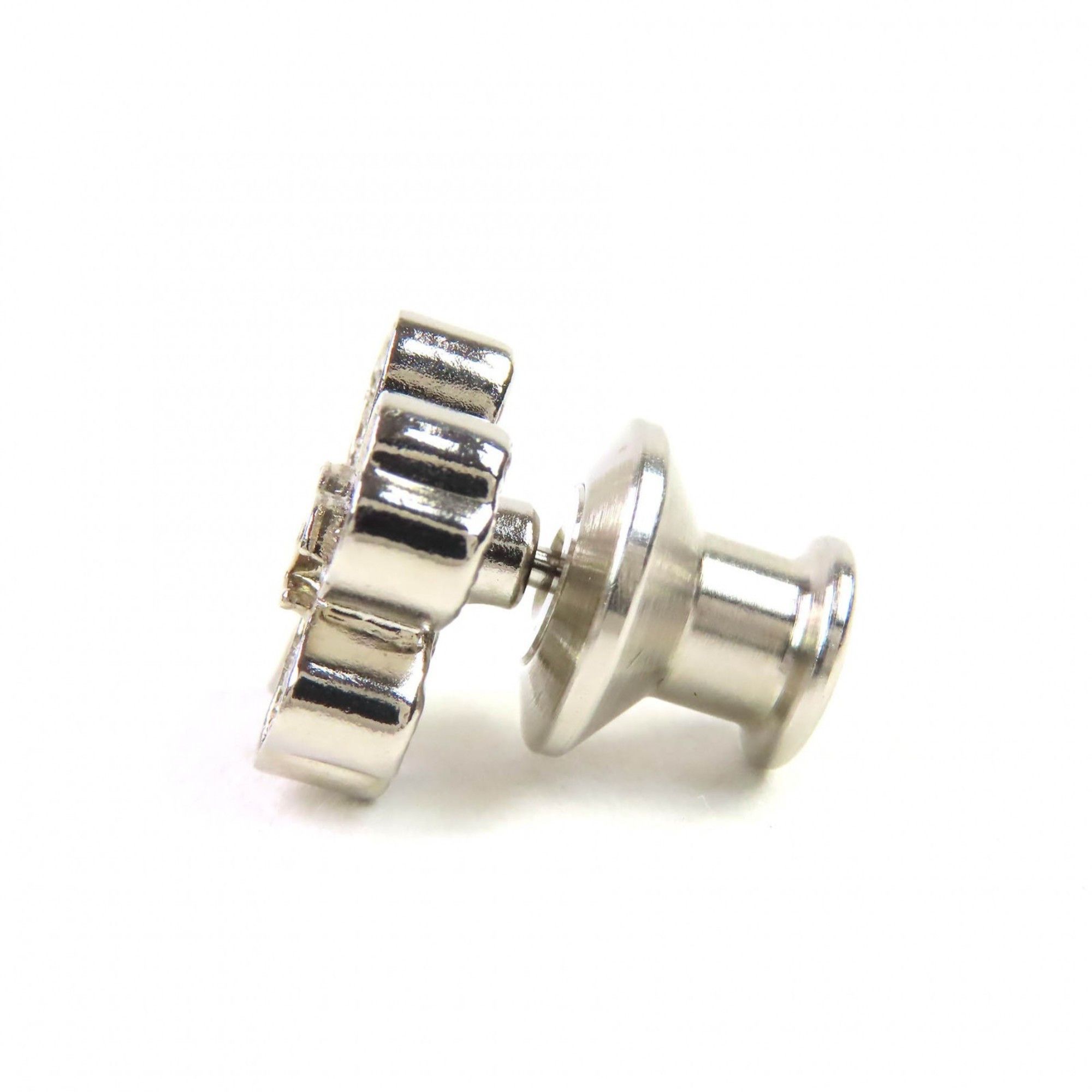 Chanel CHANEL A22P Coco Mark Icon Rhinestone No. 5 Clover Bottle Pins/Brooch Set of 3, Silver, with Box, Made in France, Women's Size ONE SIZE - 6 Thumbnail
