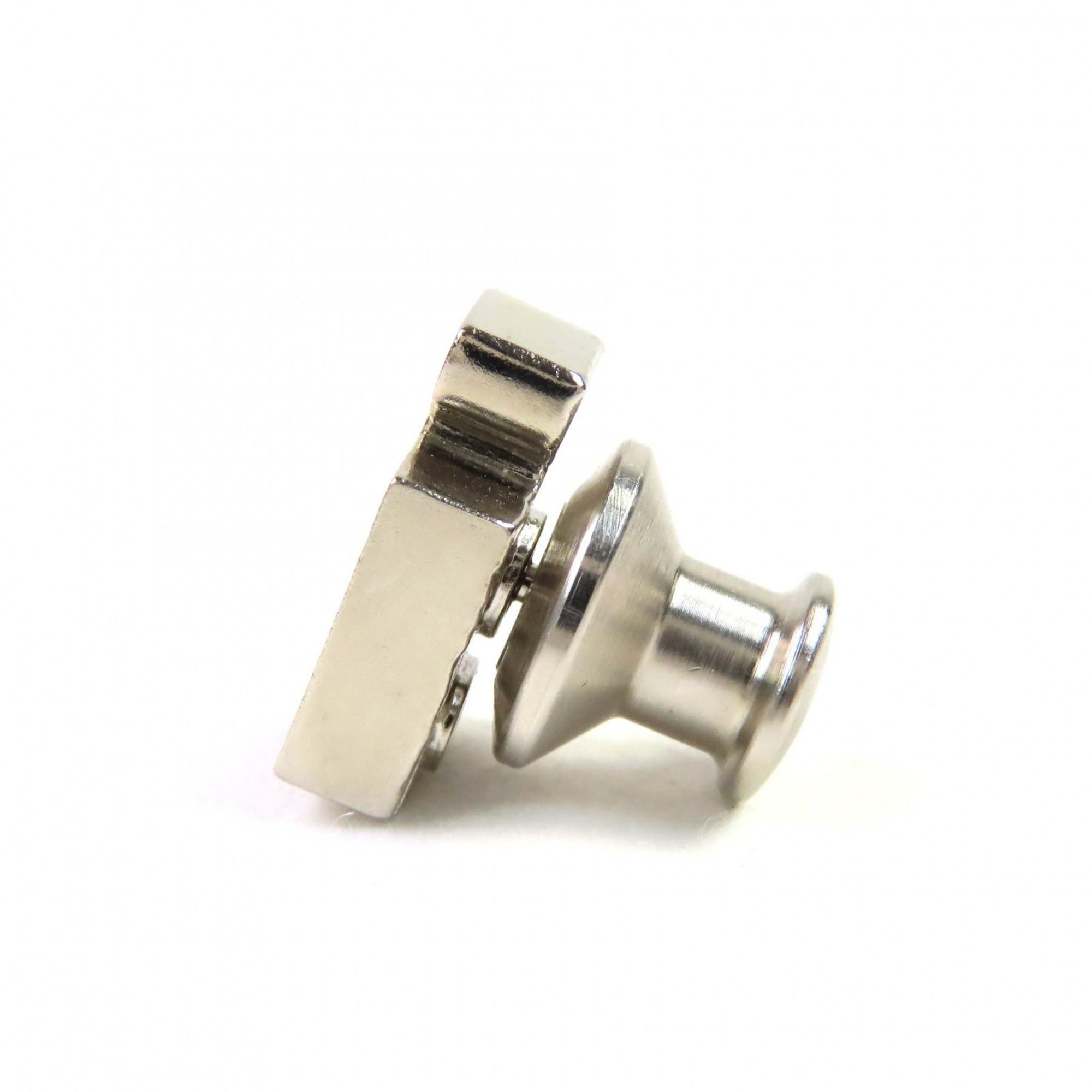 Chanel CHANEL A22P Coco Mark Icon Rhinestone No. 5 Clover Bottle Pins/Brooch Set of 3, Silver, with Box, Made in France, Women's Size ONE SIZE - 4 Thumbnail