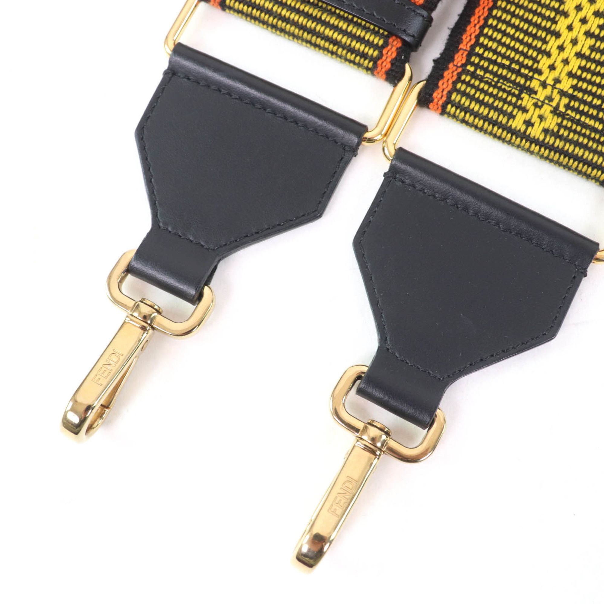 Fendi FENDI 8AV386 Strap You Logo Leather Shoulder Multicolore with Dust Bag Made in Italy for Women Size ONE SIZE - 5 Thumbnail
