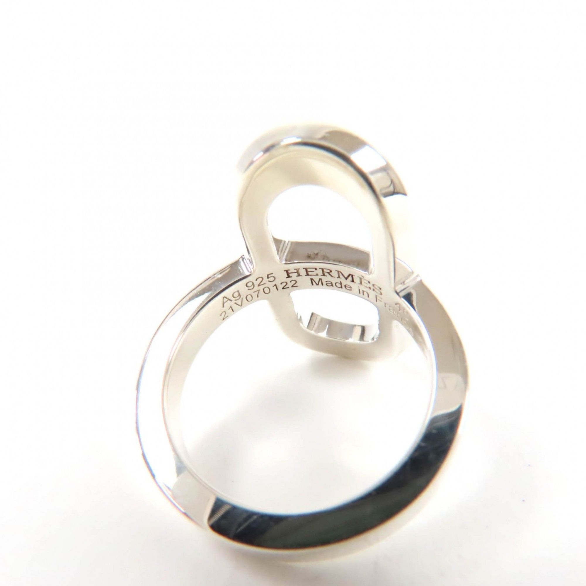Hermes HERMES 2021 Ever Chaine d'Ancre PM Ring, AG925 Silver, Size 46, with Box, Made in France, Weight 5.24g, Women's Size ONE SIZE - 5 Thumbnail