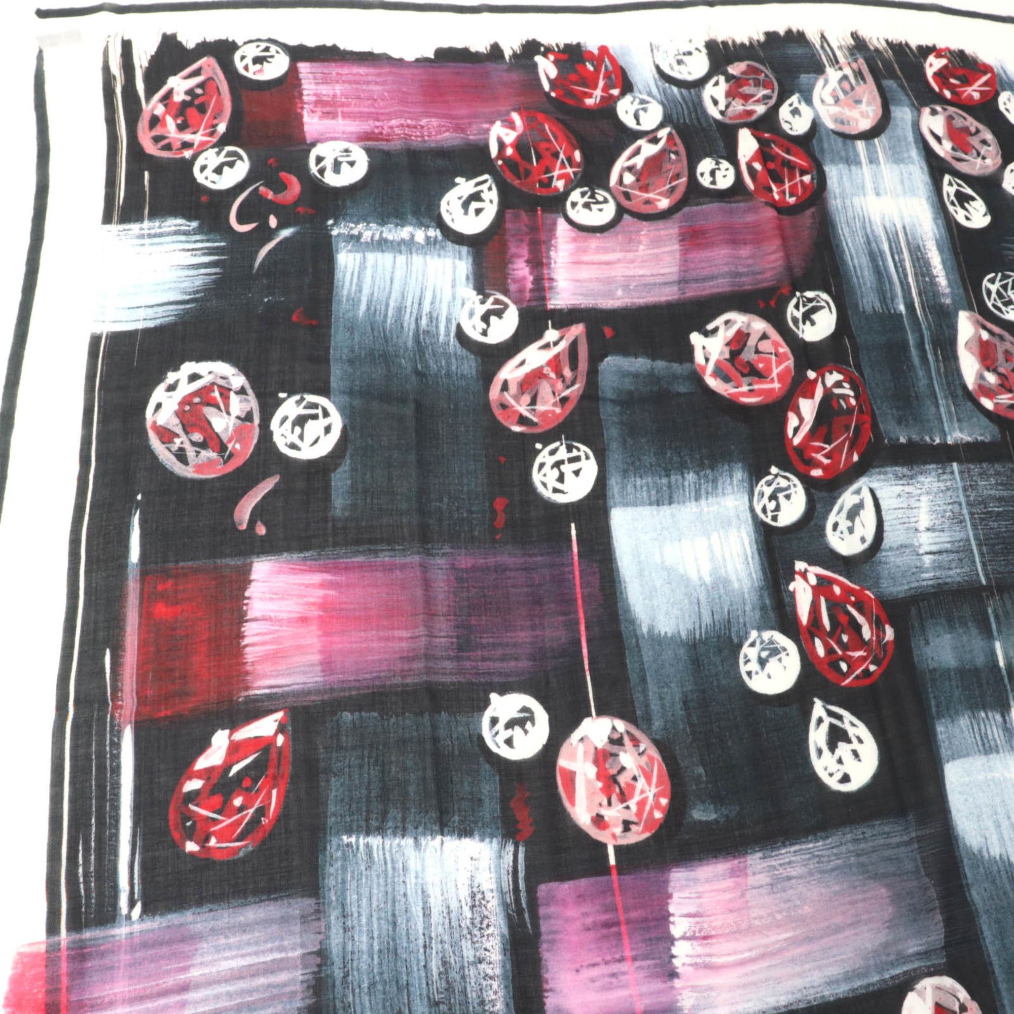 Chanel CHANEL 100% Cashmere Tweed 2023 Fringed All-Over Print Large Stole/Shawl, Multicolor, Box Included, Made in Italy, Women's Size ONE SIZE - 3 Thumbnail