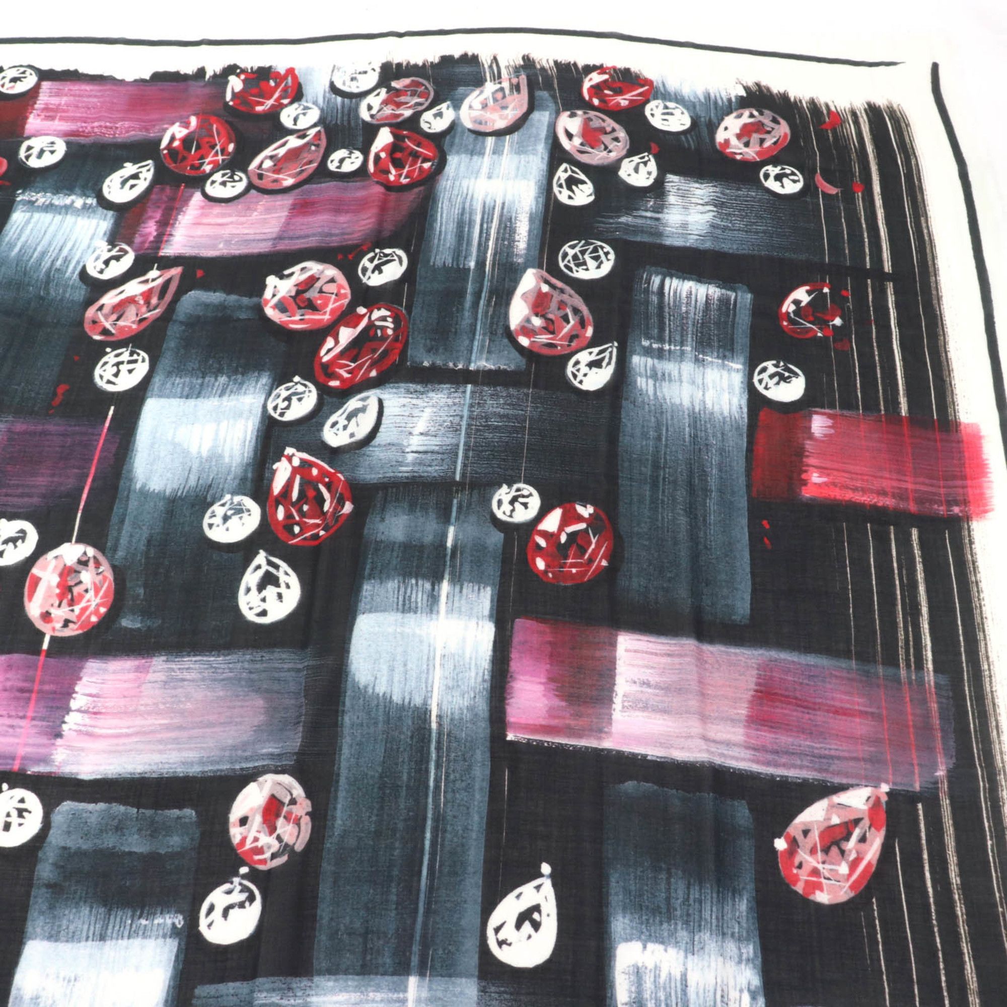Chanel CHANEL 100% Cashmere Tweed 2023 Fringed All-Over Print Large Stole/Shawl, Multicolor, Box Included, Made in Italy, Women's Size ONE SIZE - 4 Thumbnail