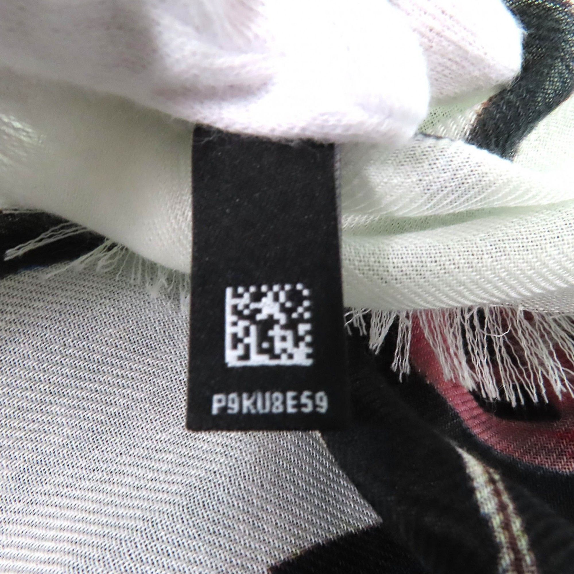 Chanel CHANEL 100% Cashmere Tweed 2023 Fringed All-Over Print Large Stole/Shawl, Multicolor, Box Included, Made in Italy, Women's Size ONE SIZE - 14 Thumbnail