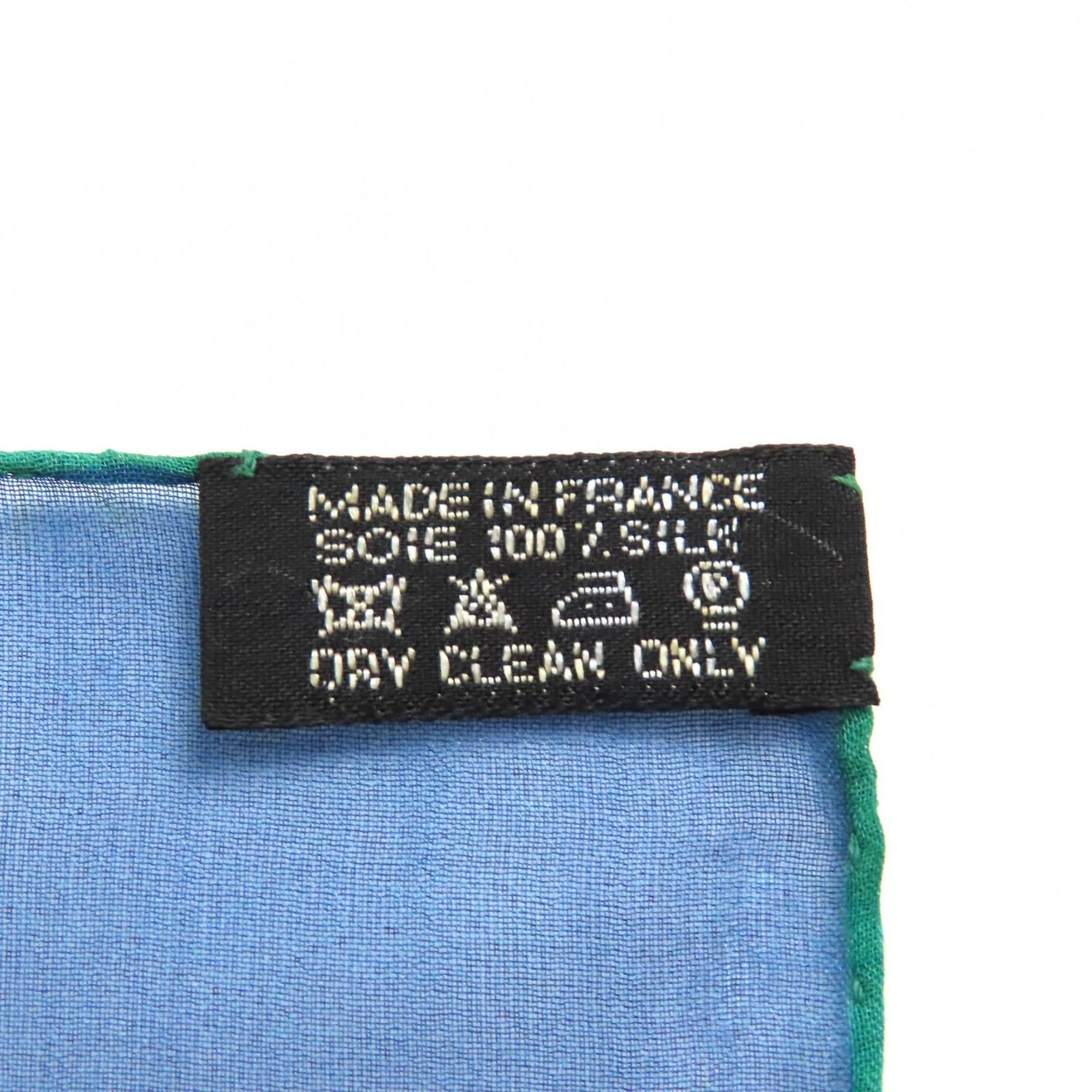 Hermes HERMES Brides Rebelles Saddlery, 100% Silk, Carré Size 140, Large Shawl/Scarf, Multicolor, Made in France, Women's Size ONE SIZE - 6 Thumbnail
