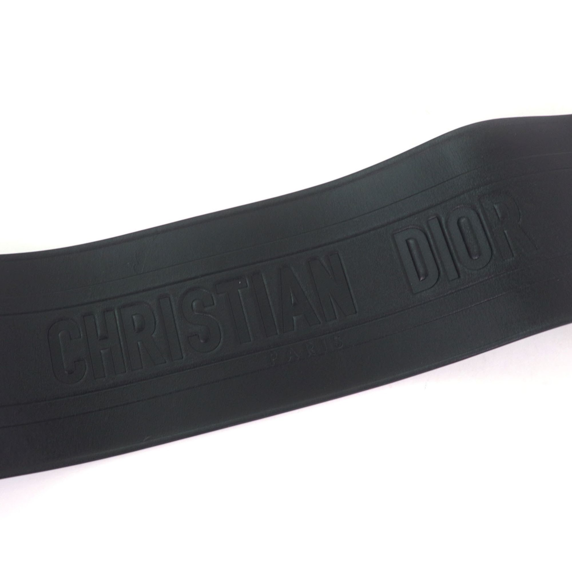 Dior Christian Dior D-WAIST Maxi Double Gold Buckle Leather Belt in Black with Hardware, Size 70, Made Italy Size ONE SIZE - 5 Thumbnail