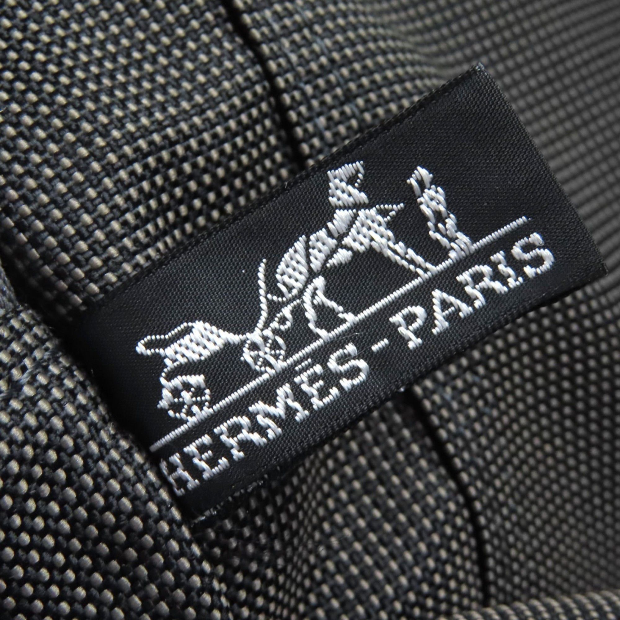 Hermes HERMES Air Line MM Silver Hardware H Logo with Serie Buttons Canvas Tote Bag Gray Made in France Women's Size ONE SIZE - 13 Thumbnail
