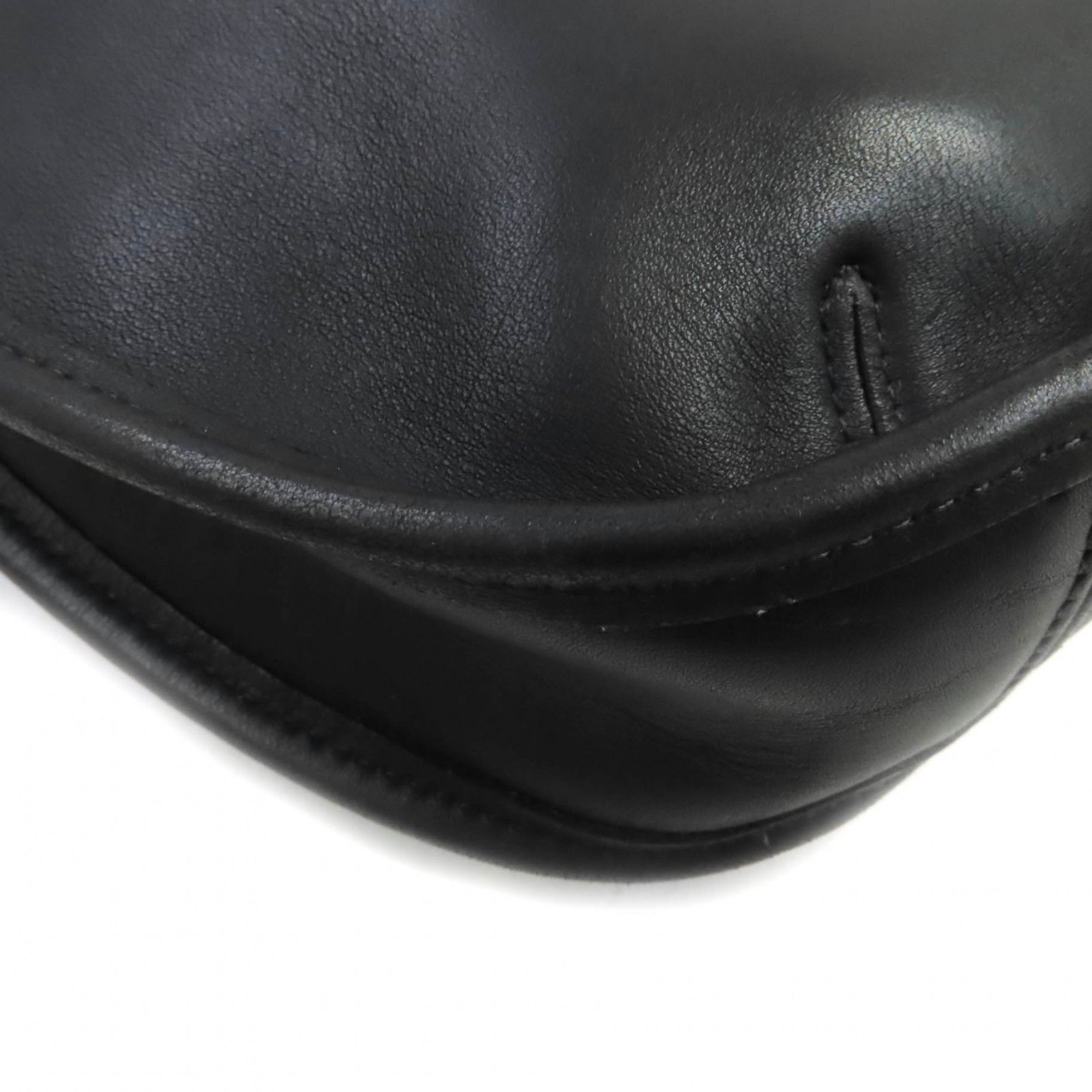 Coach Old Coach 9025 Ergo Shoulder Bag in Black with Charm, Rare, Glove Leather, Women's Size ONE SIZE - 6 Thumbnail