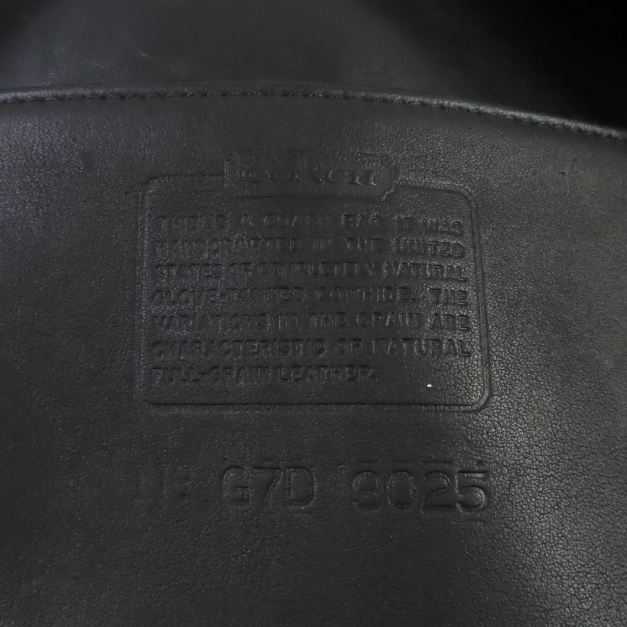 Coach Old Coach 9025 Ergo Shoulder Bag in Black with Charm, Rare, Glove Leather, Women's Size ONE SIZE - 10 Thumbnail