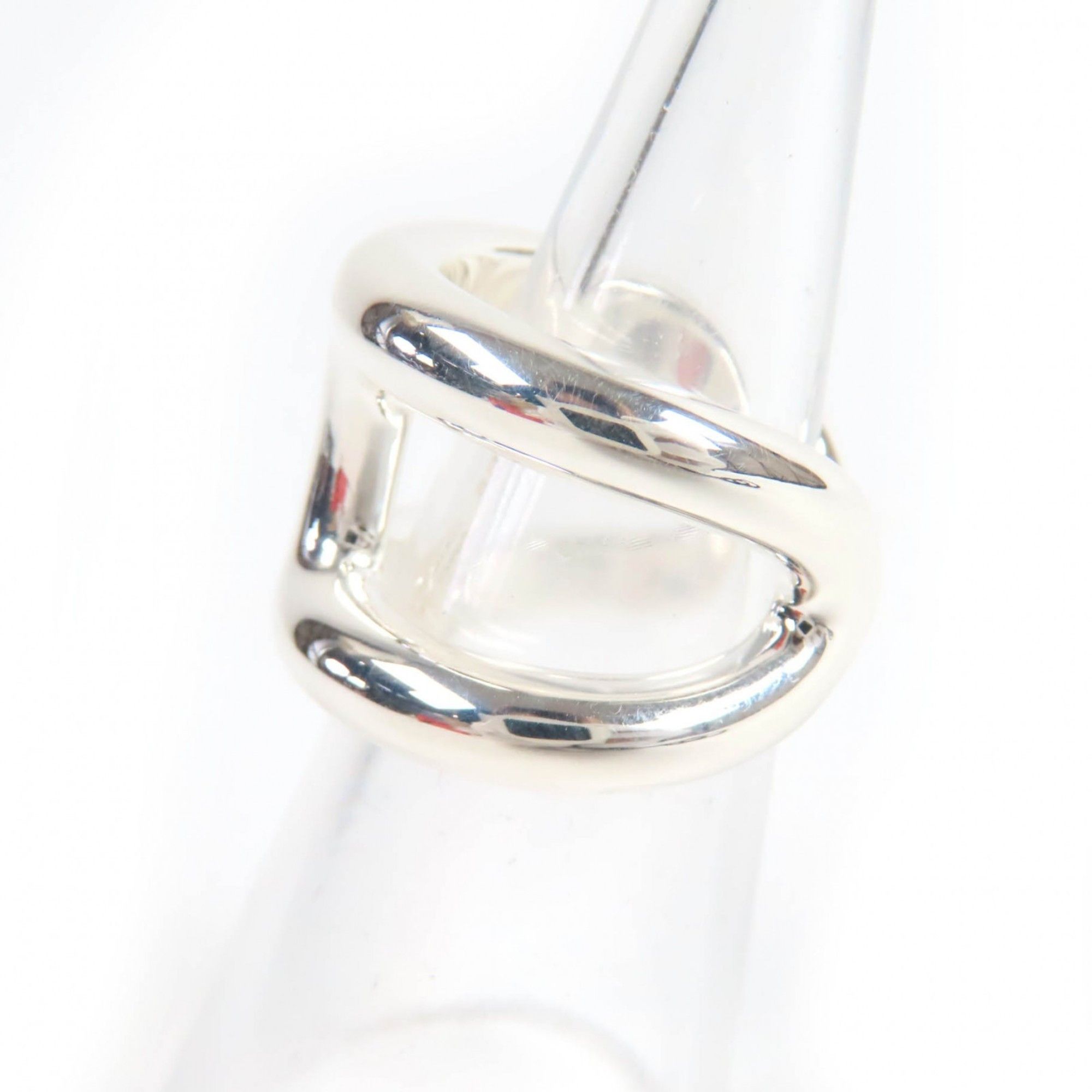 Hermes HERMES Osmoz GM Ring, AG925 Silver, Size 50, Approximately Japanese Size, Includes Box, Made in Italy, Weight 14.9g, Women's Size ONE SIZE - 3 Thumbnail