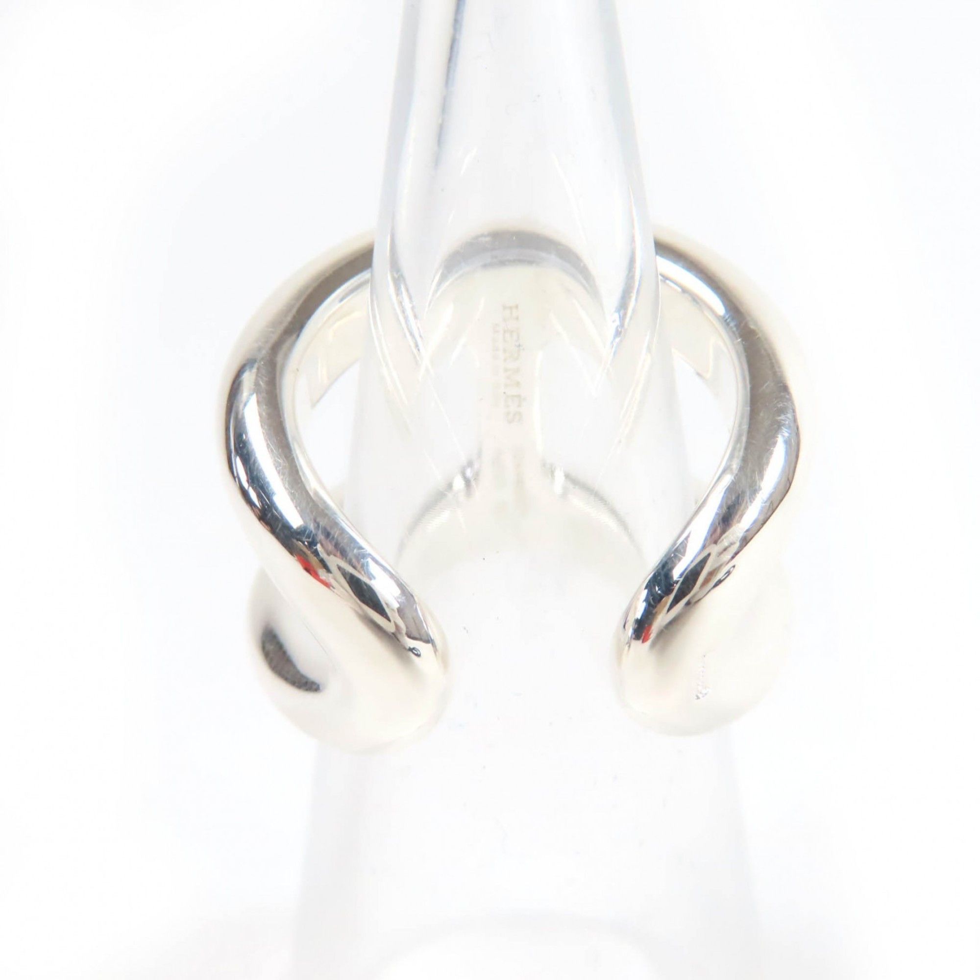 Hermes HERMES Osmoz GM Ring, AG925 Silver, Size 50, Approximately Japanese Size, Includes Box, Made in Italy, Weight 14.9g, Women's Size ONE SIZE - 4 Thumbnail