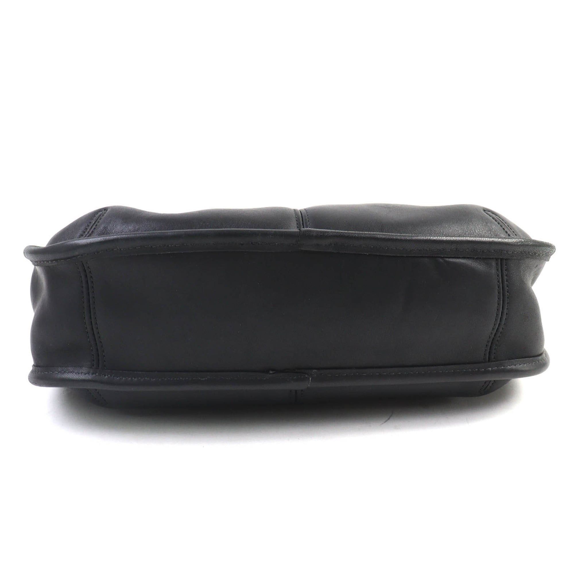 Coach Vintage Coach 9033 Ergo Old glove leather one-shoulder bag, semi-shoulder black, women's Size ONE SIZE - 4 Thumbnail