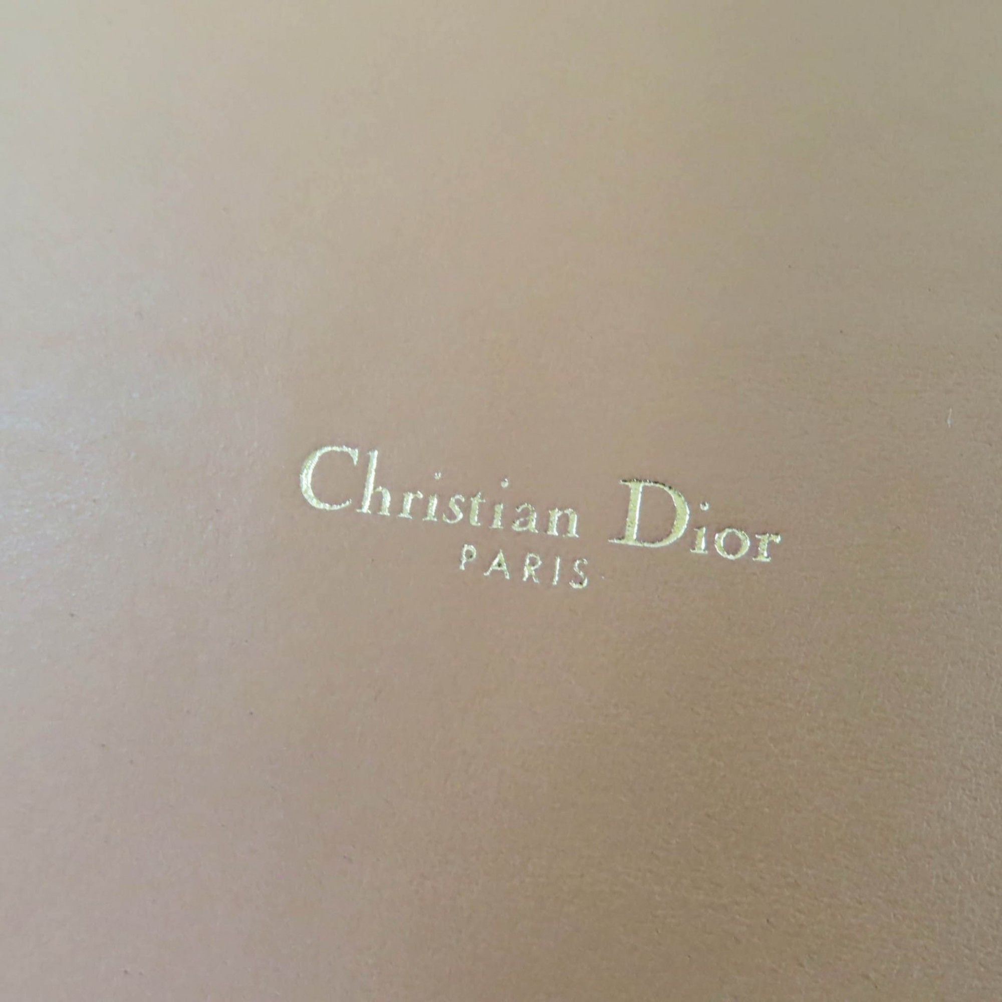 Dior Christian Dior B0098CMIV D-Waist Maxi Leather Belt with Double Gold Buckle, Brown, Hardware, Size 70, Made in Italy, Women's Size ONE SIZE - 7 Thumbnail