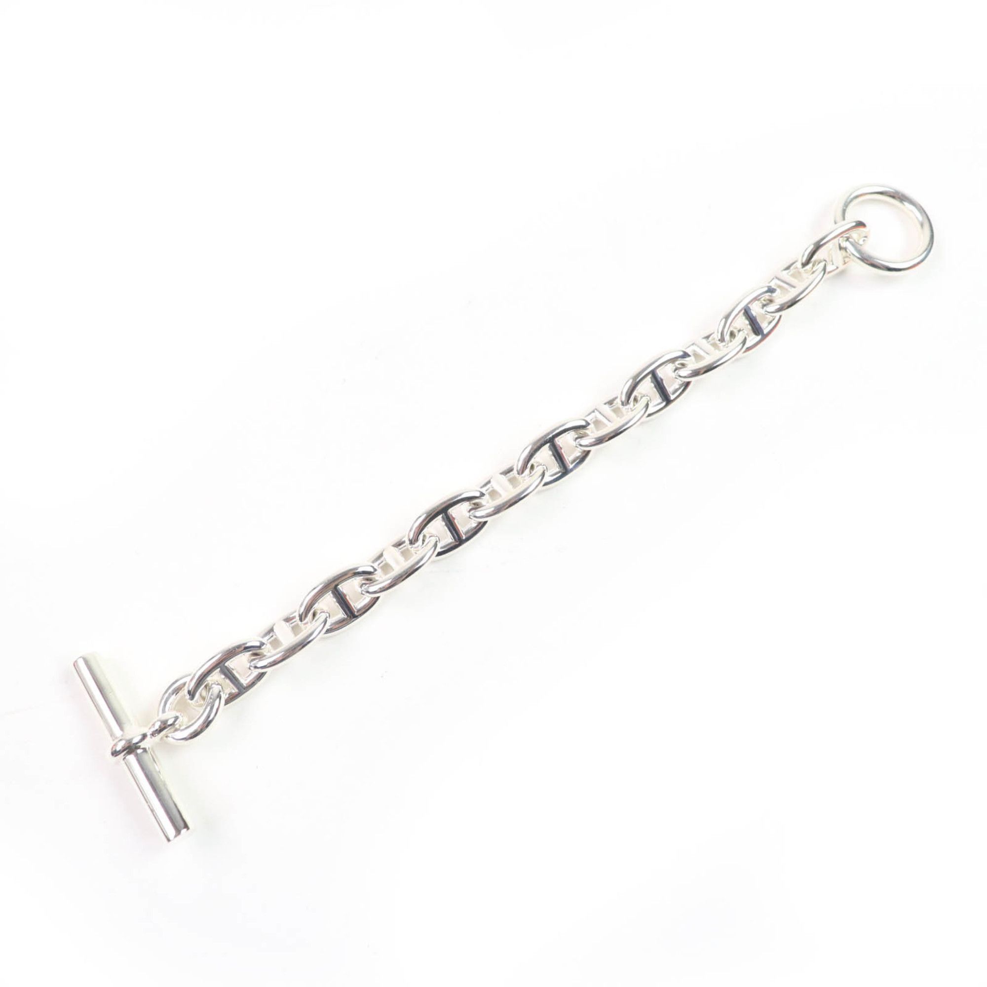 Hermes HERMES 2024 Chaine d'Ancre MM AG925 13-link bangle bracelet in silver, with box and case, weighs 49.8g, for women Size ONE SIZE - 3 Thumbnail