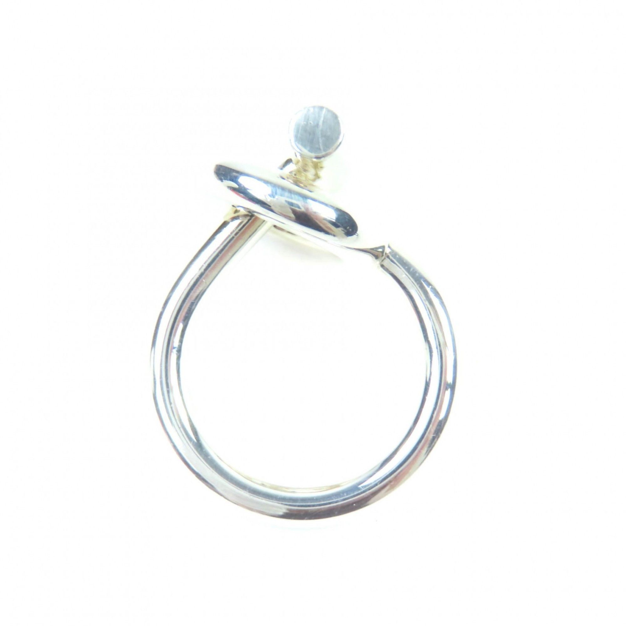 Hermes HERMES Echappé MM 925 Silver Ring, Size 51 (Japan equivalent), Includes Case, Made in Italy, Weight 9.94g, Women's Size ONE SIZE - 5 Thumbnail