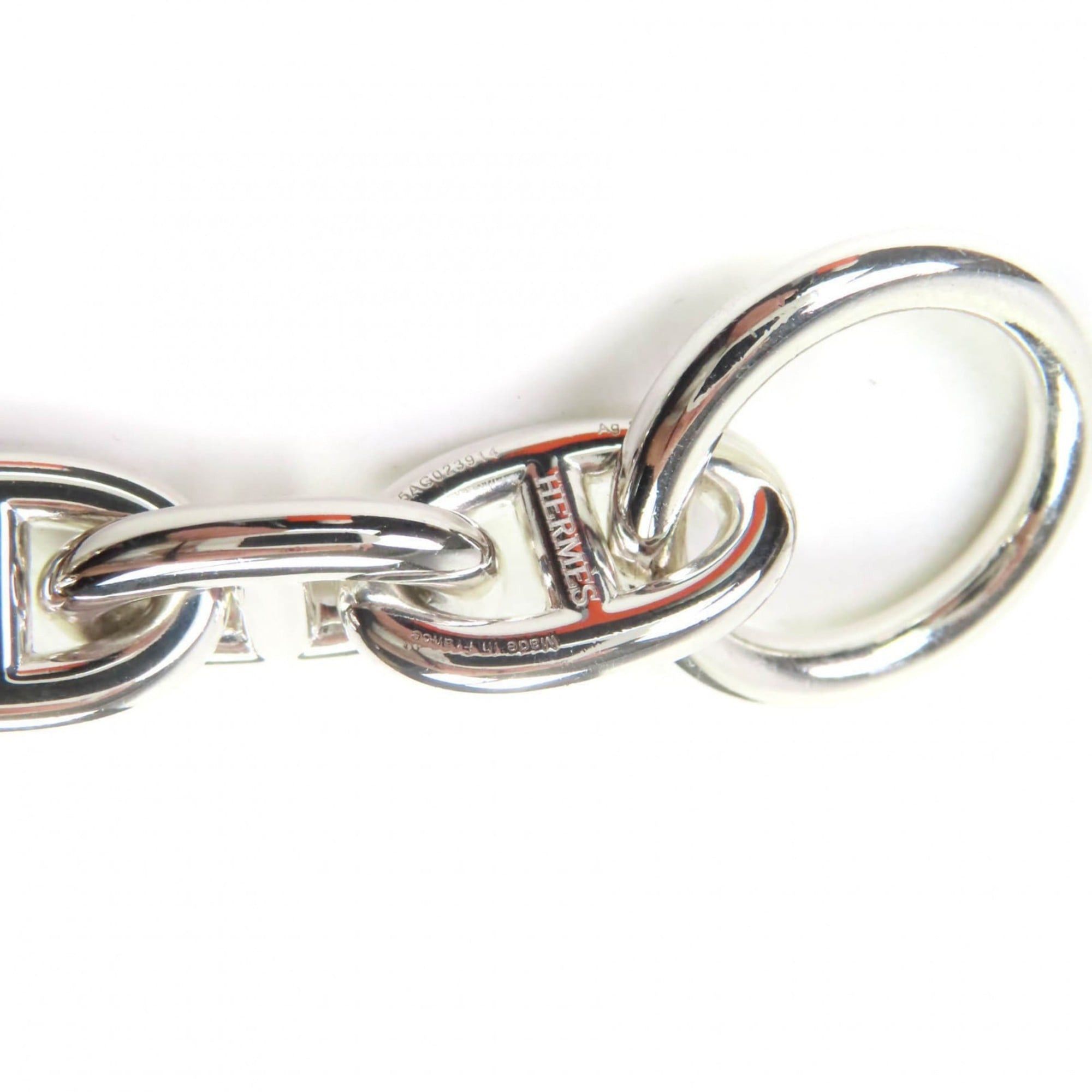 Hermes HERMES Chaine d'Ancre MM 925 14-link bracelet, silver, with box, made in France, weight 54.87g, for women Size ONE SIZE - 8 Thumbnail