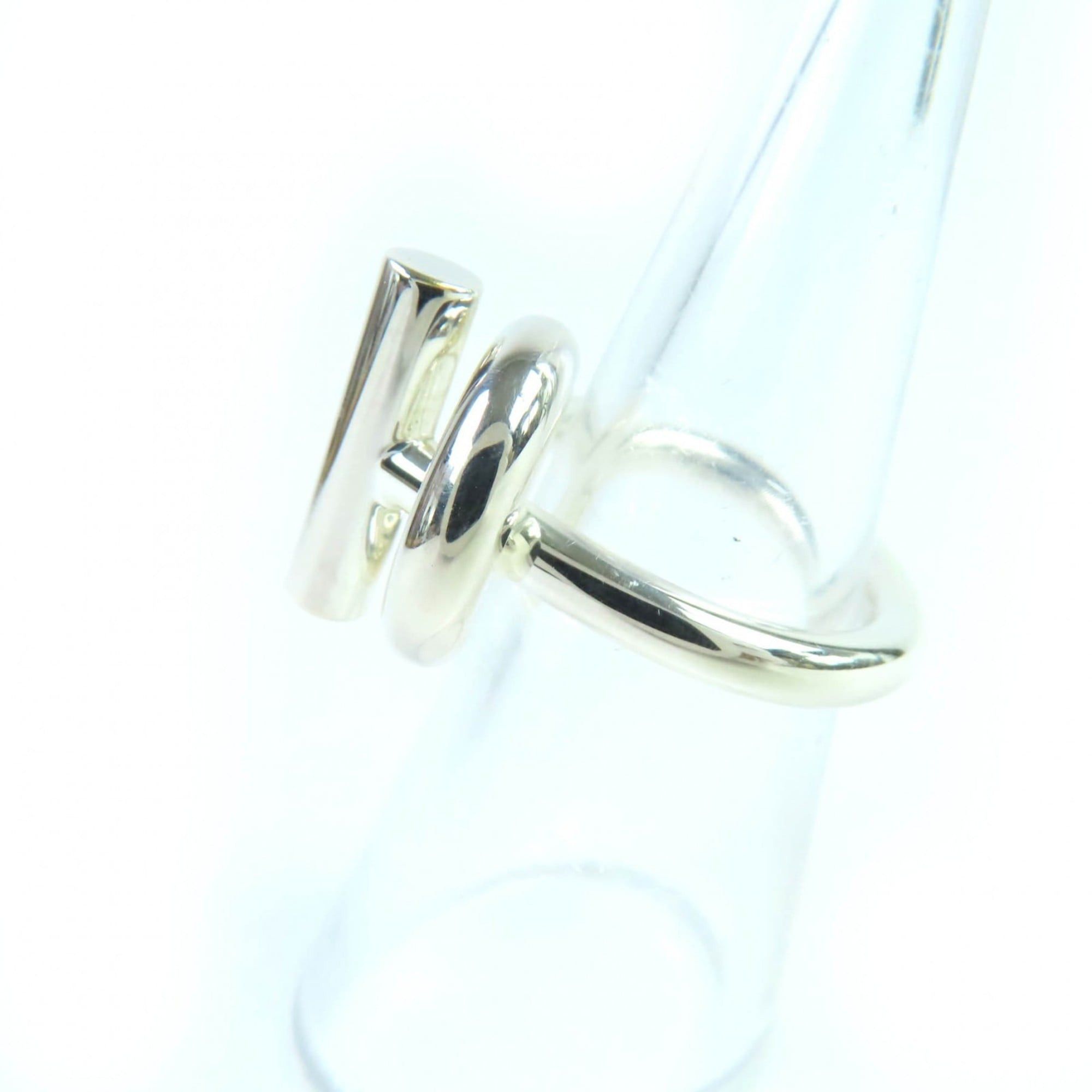Hermes HERMES Echappé MM Ring, AG925 Silver, Size 50, Approximately Japanese Size, Includes Box, Made in Italy, Weight 9.8g, Women's Size ONE SIZE - 3 Thumbnail
