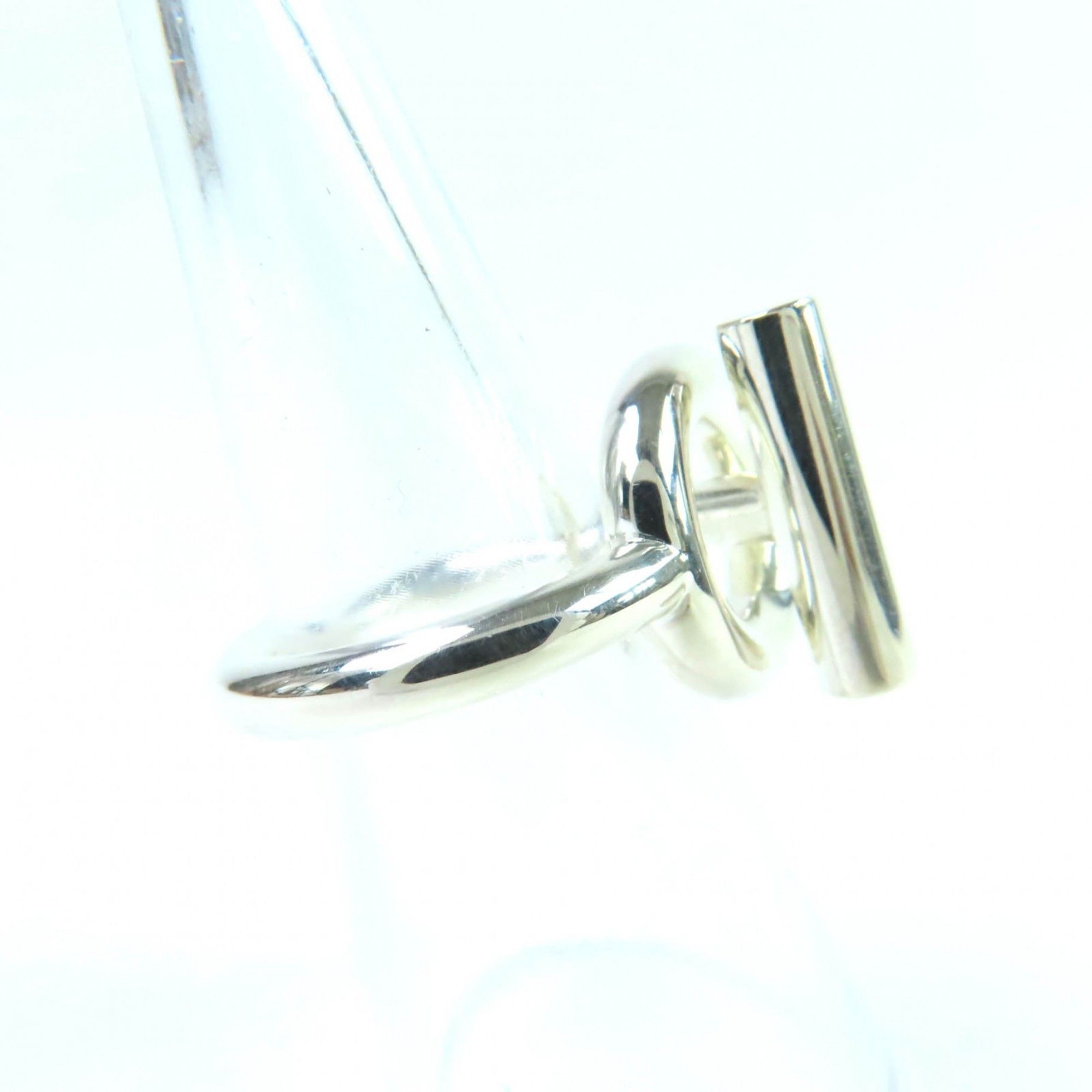 Hermes HERMES Echappé MM Ring, AG925 Silver, Size 50, Approximately Japanese Size, Includes Box, Made in Italy, Weight 9.8g, Women's Size ONE SIZE - 5 Thumbnail