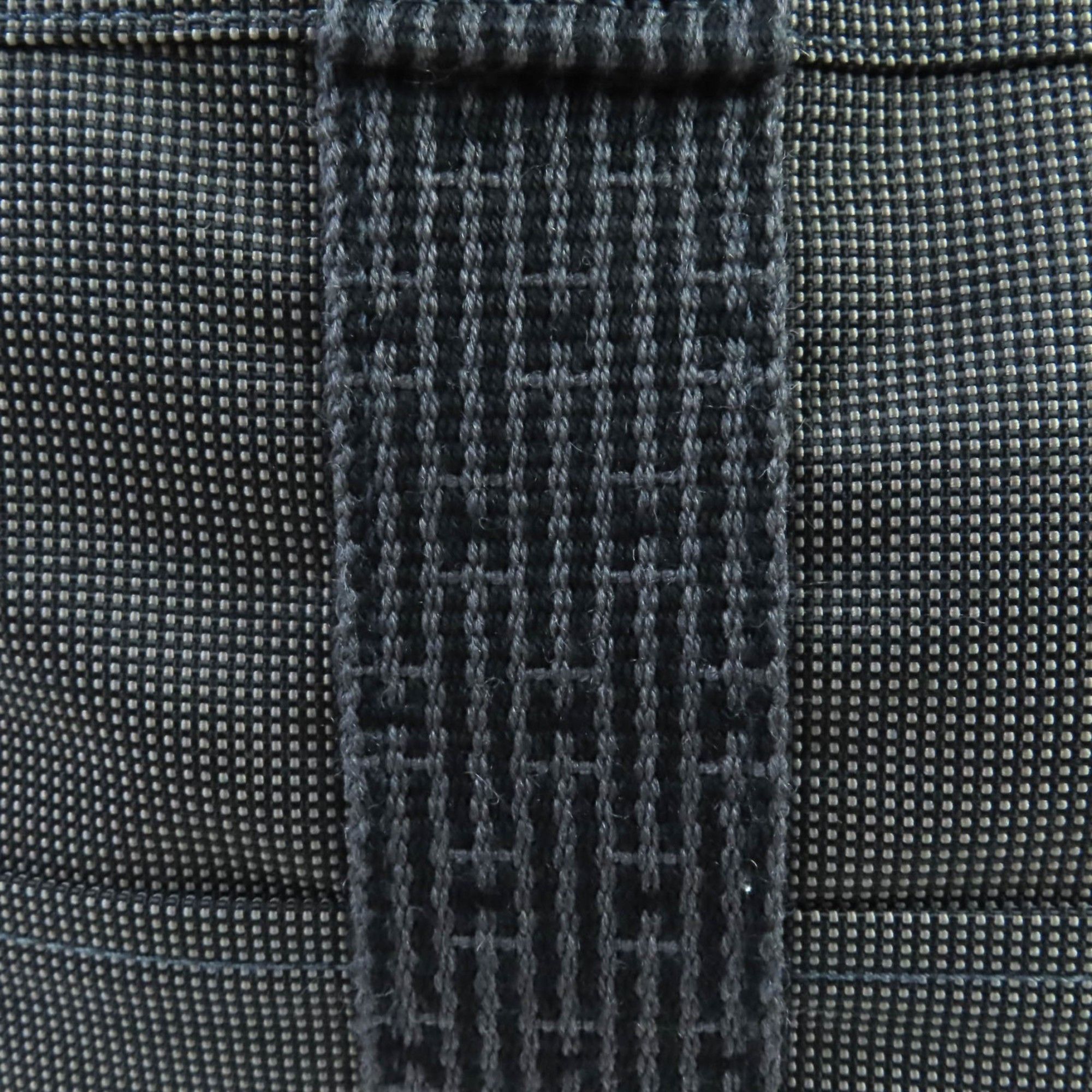 Hermes HERMES Air Line MM Silver Hardware Serie Button Canvas Tote Bag Gray Made in France Women's Size ONE SIZE - 9 Thumbnail
