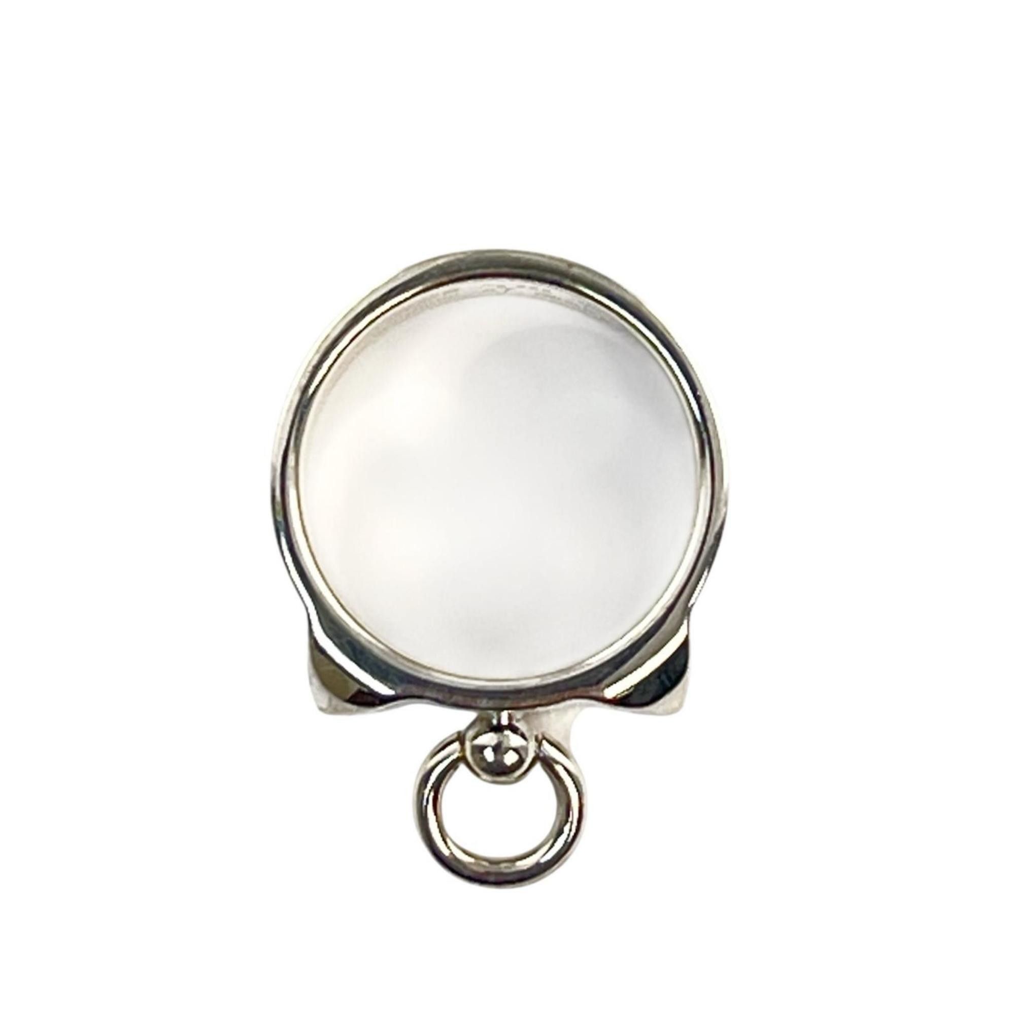Hermes HERMES Collier de Chien Ring, AG925 Silver, Size 47, Made in France, Women's Size ONE SIZE - 3 Thumbnail