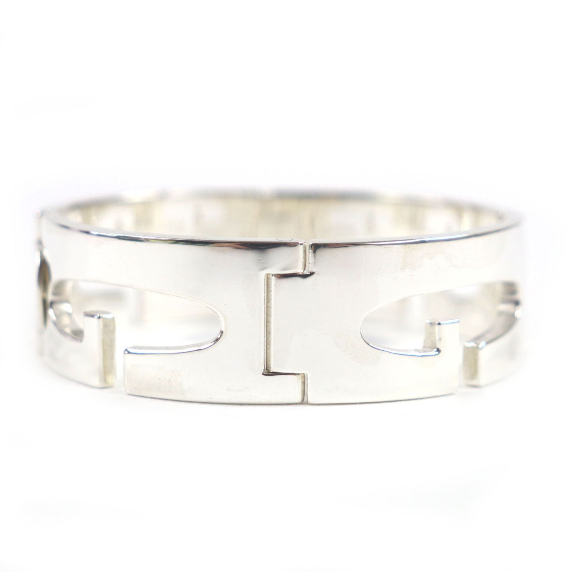 Gucci GUCCI Vintage Heavy Bracelet, 925 Silver, Tom Ford Era, Made in Italy, Weight 83.8g, Men's, Box and Dust Bag Included Size ONE SIZE - 5 Thumbnail