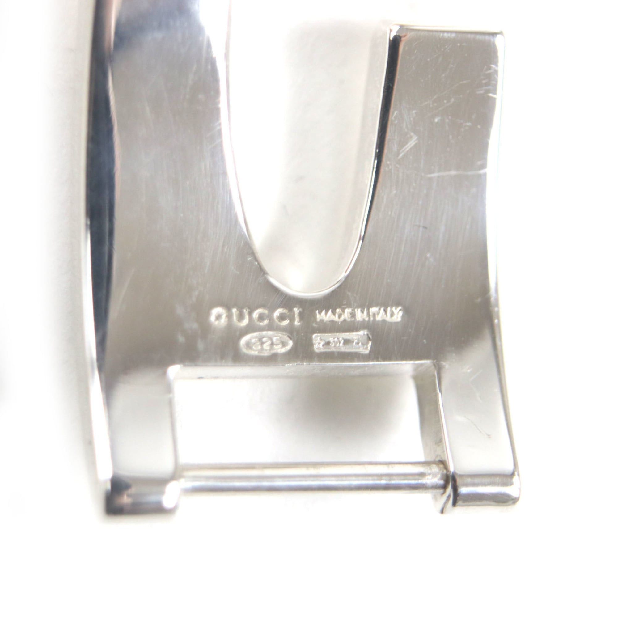 Gucci GUCCI Vintage Heavy Bracelet, 925 Silver, Tom Ford Era, Made in Italy, Weight 83.8g, Men's, Box and Dust Bag Included Size ONE SIZE - 8 Thumbnail