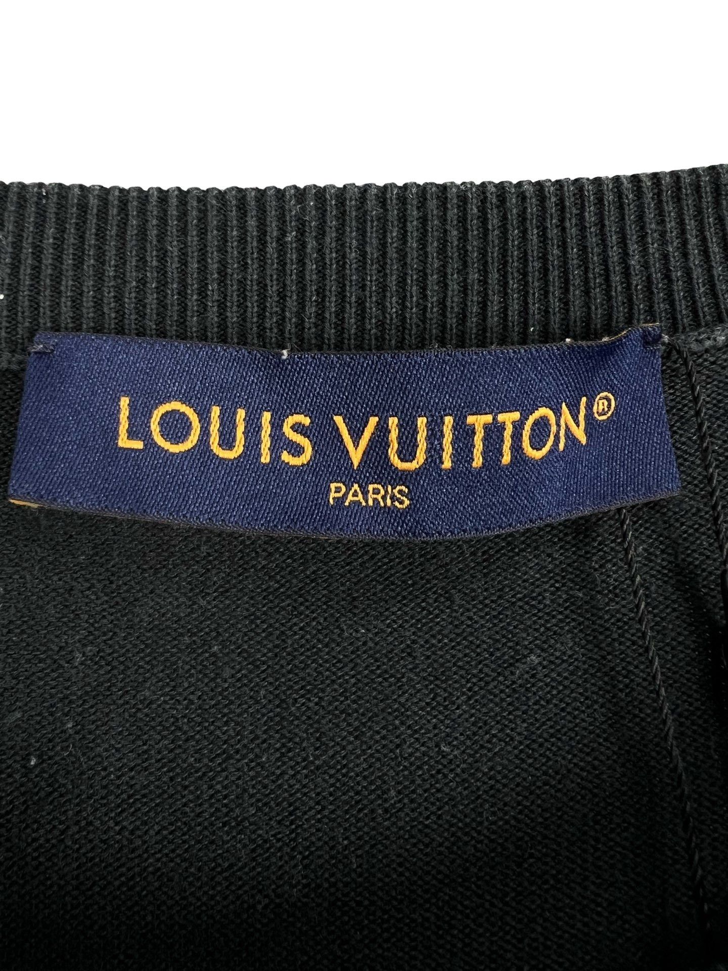 Louis Vuitton Louis Vuitton Portrait Graphic Knit T-Shirt Size L Size US L / EU 52-54 / 3 - 3 Thumbnail