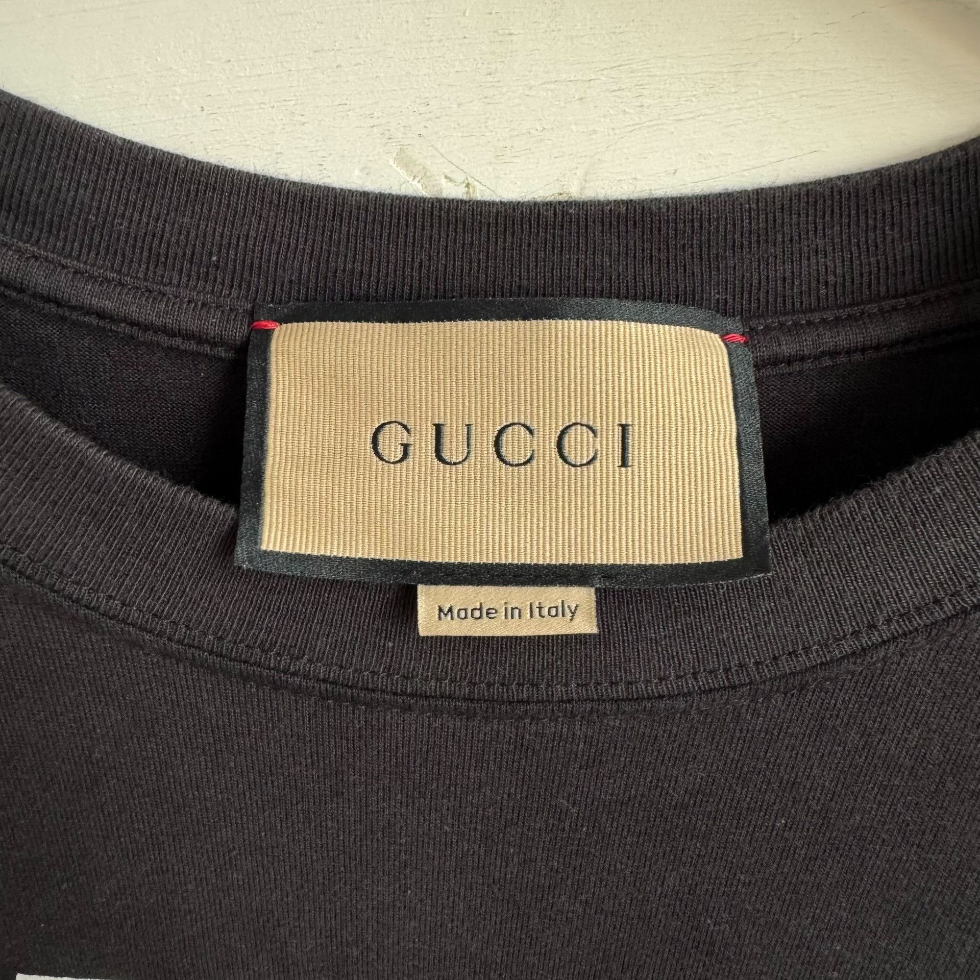 Gucci Gucci Lightning Logo Graphic T-Shirt Size M Size US M / EU 48-50 / 2 - 3 Thumbnail