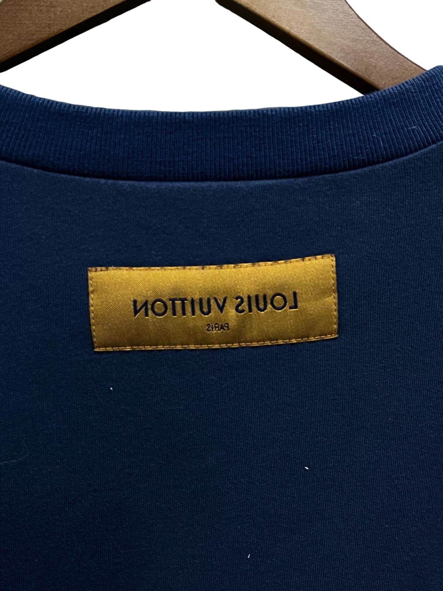 Louis Vuitton Louis Vuitton Embroidery LV Logo Sweatshirt Size M Size US M / EU 48-50 / 2 - 6 Thumbnail