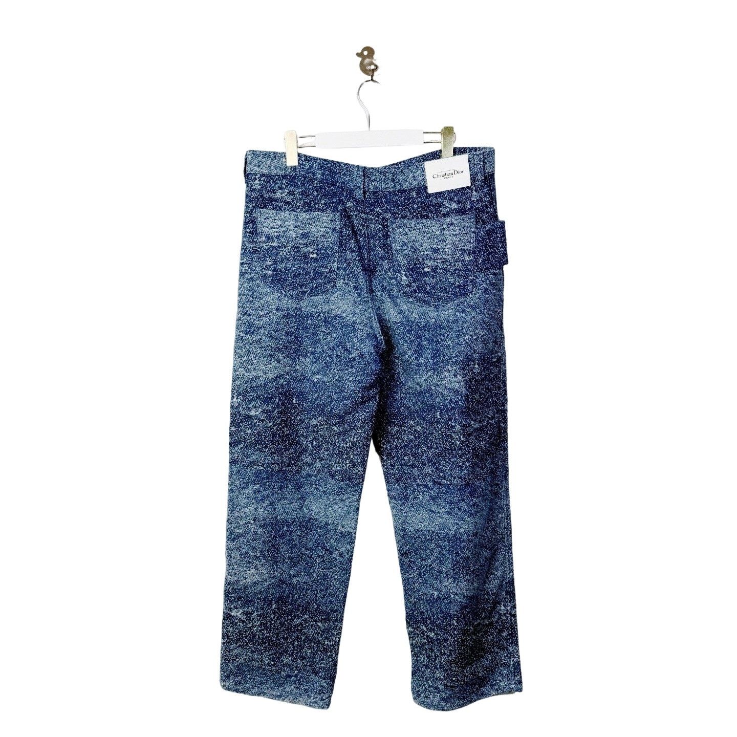 Dior Dior Jacquard Gradient Denim Jeans Size 52 Size US 36 / EU 52 - 2 Thumbnail
