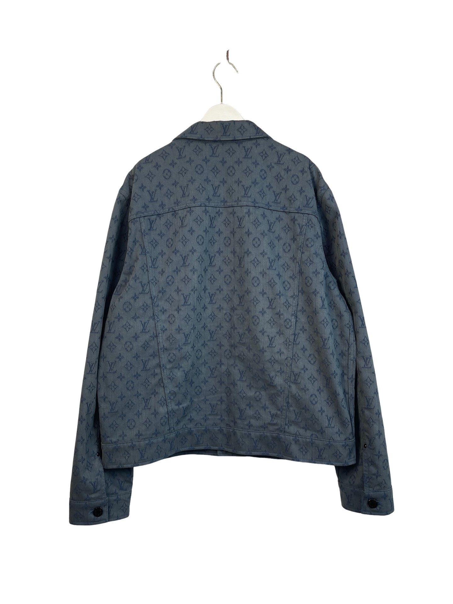 Louis Vuitton Louis Vuitton Monogram Denim Jacket Size 52 Size US L / EU 52-54 / 3 - 2 Thumbnail
