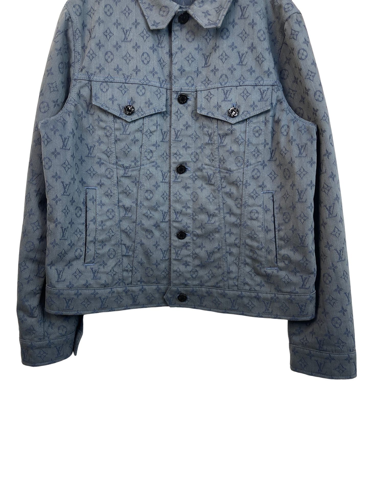 Louis Vuitton Louis Vuitton Monogram Denim Jacket Size 52 Size US L / EU 52-54 / 3 - 4 Thumbnail