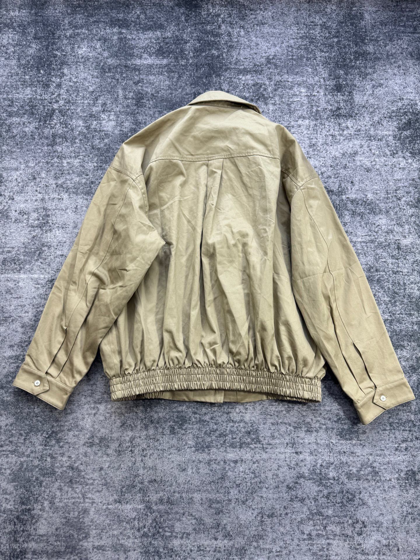 Miu Miu Miu Miu Logo Embroidered Khaki Jacket IT 40 Size S / US 4 / IT 40 - 2 Thumbnail