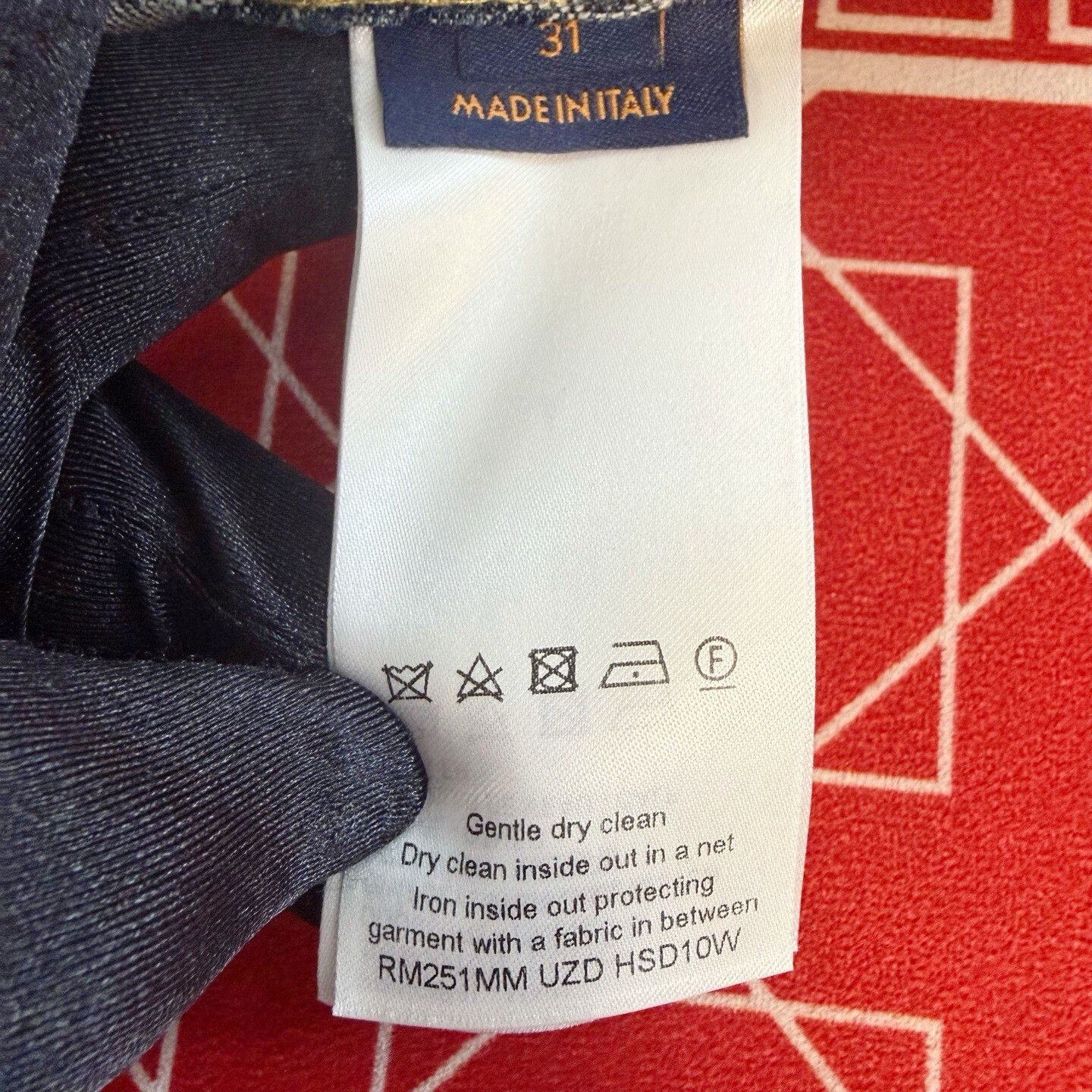 Louis Vuitton Louis Vuitton Monogram Side Stripe Jeans 31 Size US 31 - 4 Thumbnail