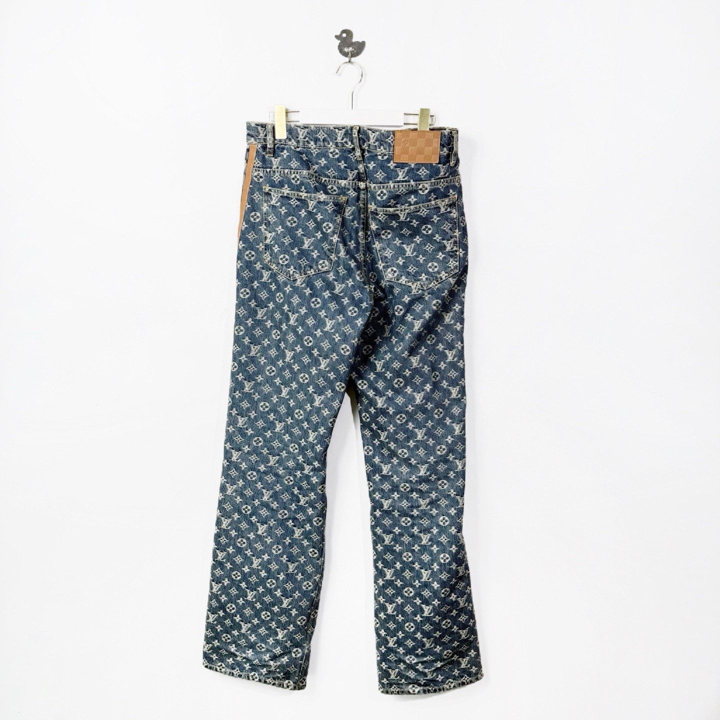 Louis Vuitton Louis Vuitton Monogram Side Stripe Jeans 31 Size US 31 - 2 Thumbnail