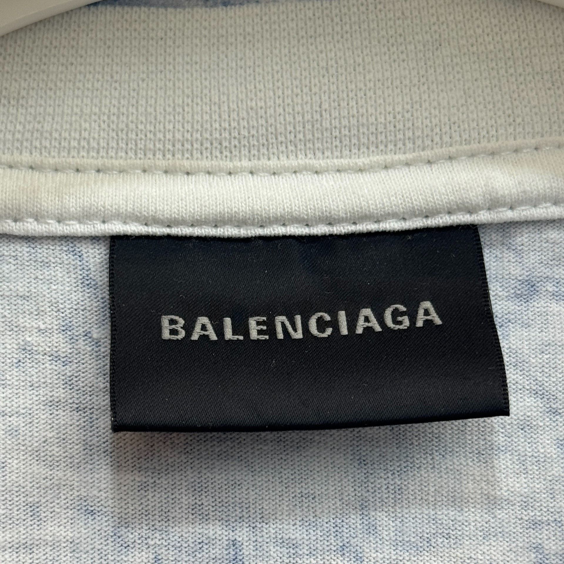 Balenciaga Balenciaga NBA Scribble Logo T-Shirt L Size US L / EU 52-54 / 3 - 4 Thumbnail