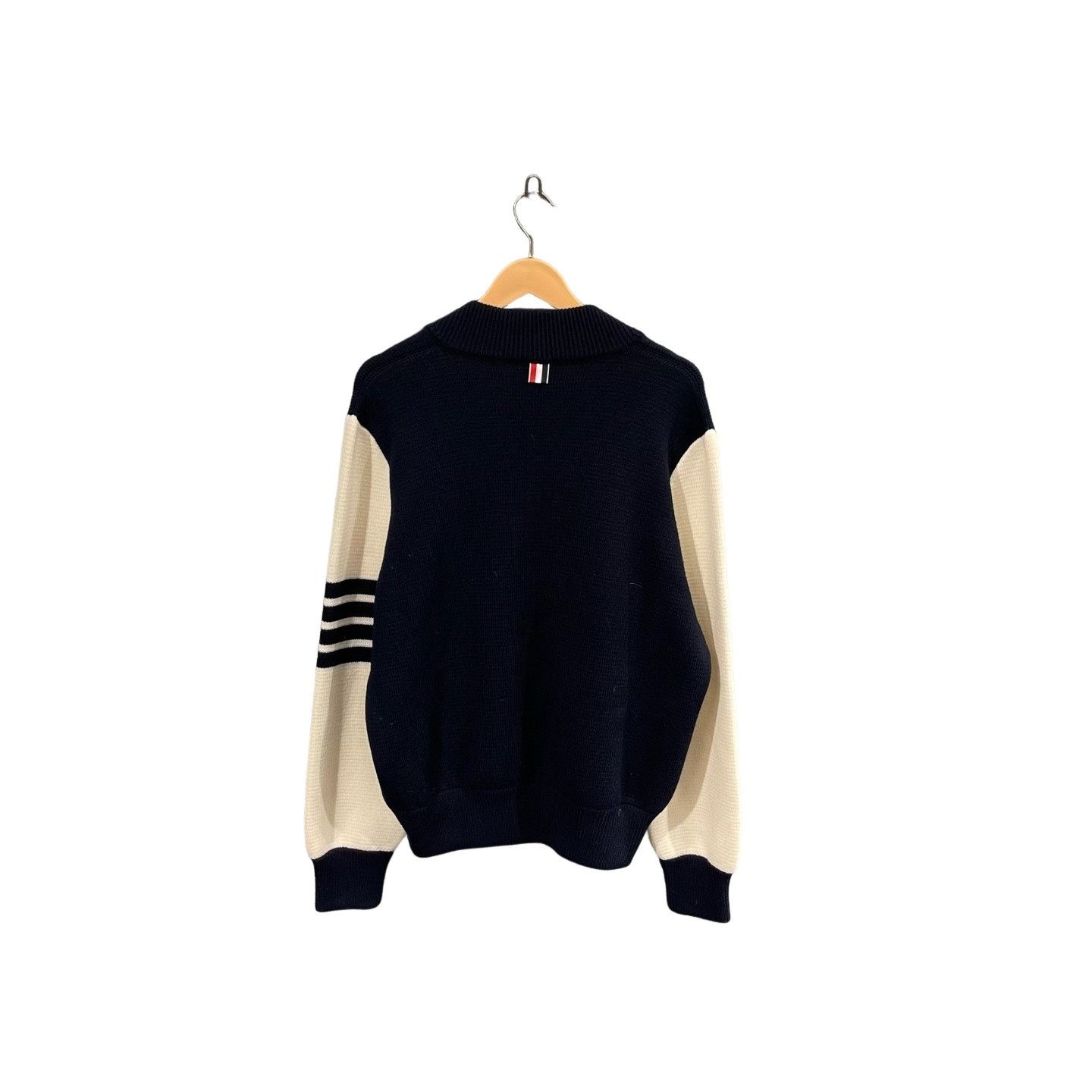 Thom Browne Thom Browne 4-Bar Wool Knit Bomber Size 2 Size US M / EU 48-50 / 2 - 2 Thumbnail