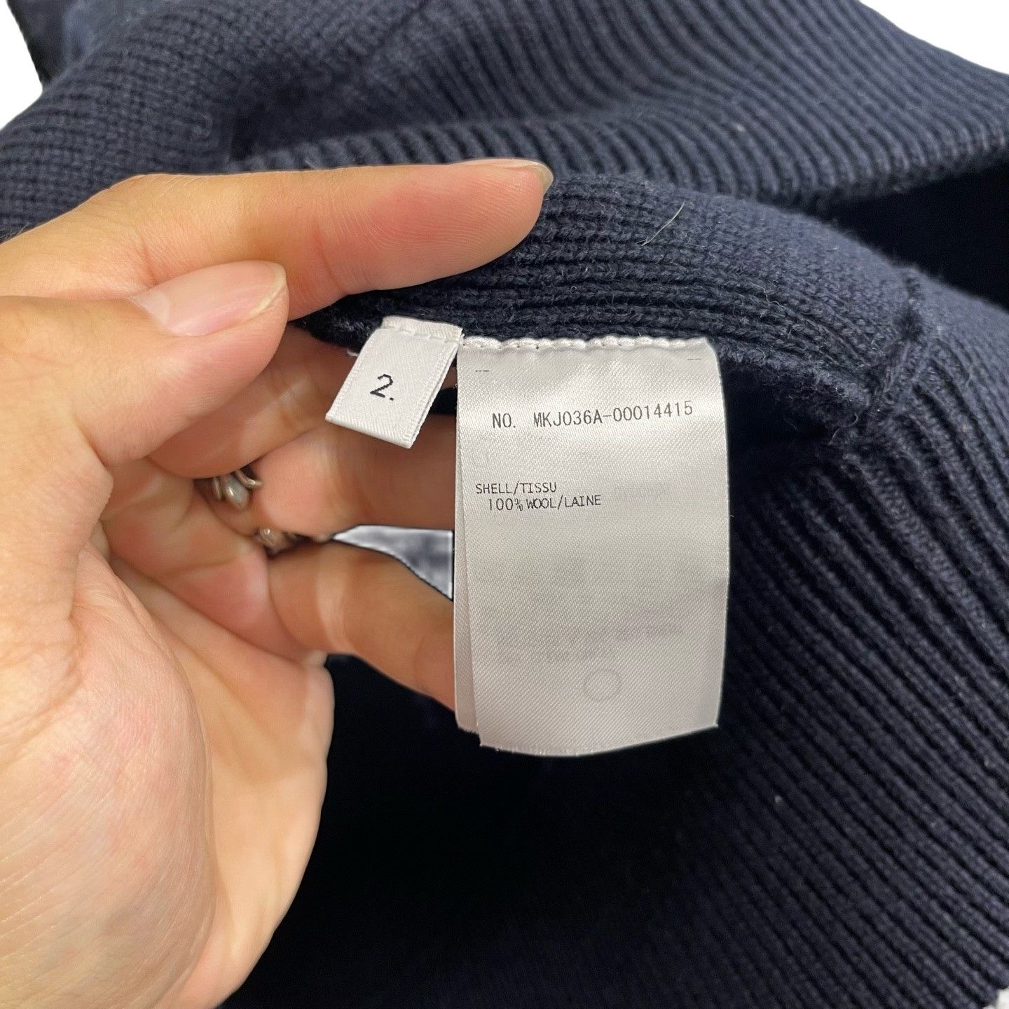 Thom Browne Thom Browne 4-Bar Wool Knit Bomber Size 2 Size US M / EU 48-50 / 2 - 4 Thumbnail