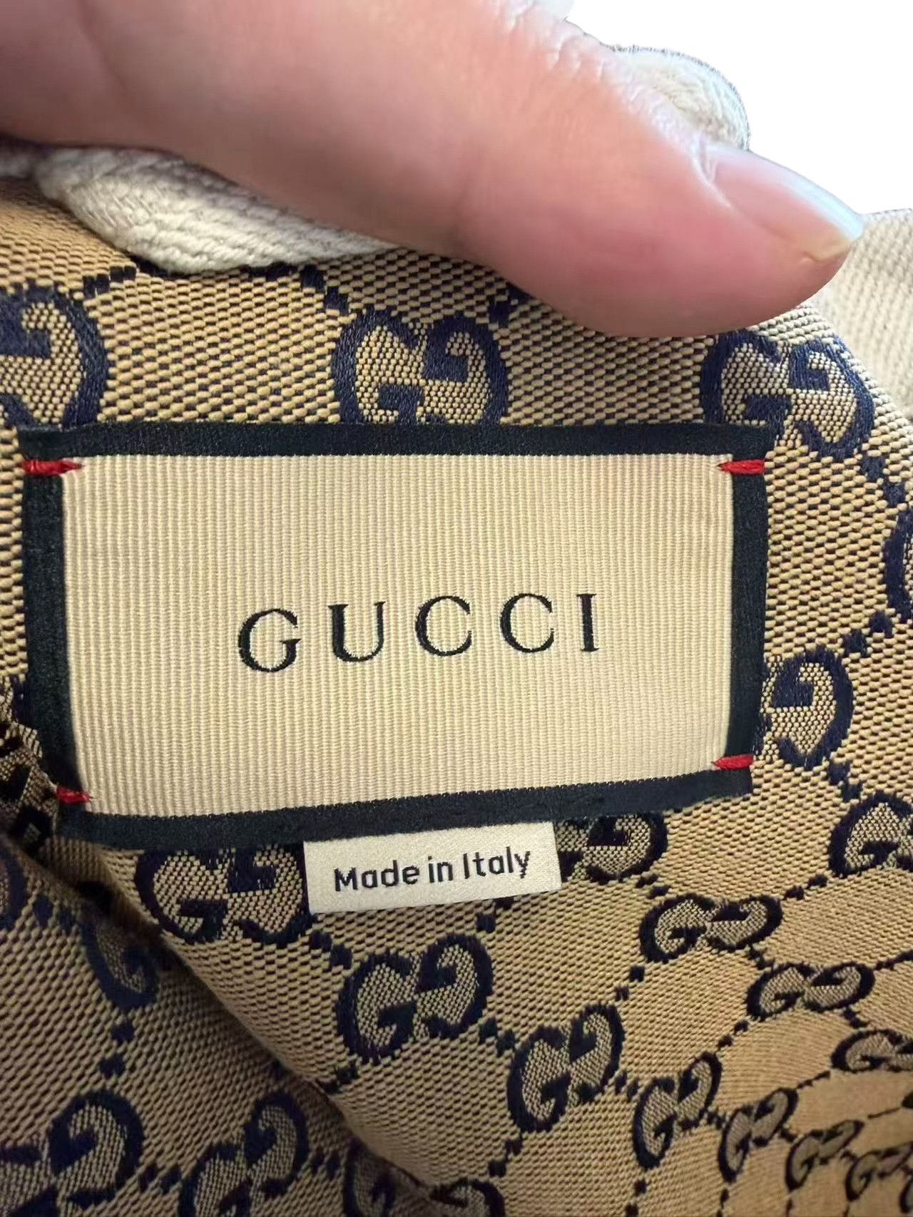 Gucci Gucci GG Monogram Web Stripe Denim Jacket 48 Size US M / EU 48-50 / 2 - 3 Thumbnail