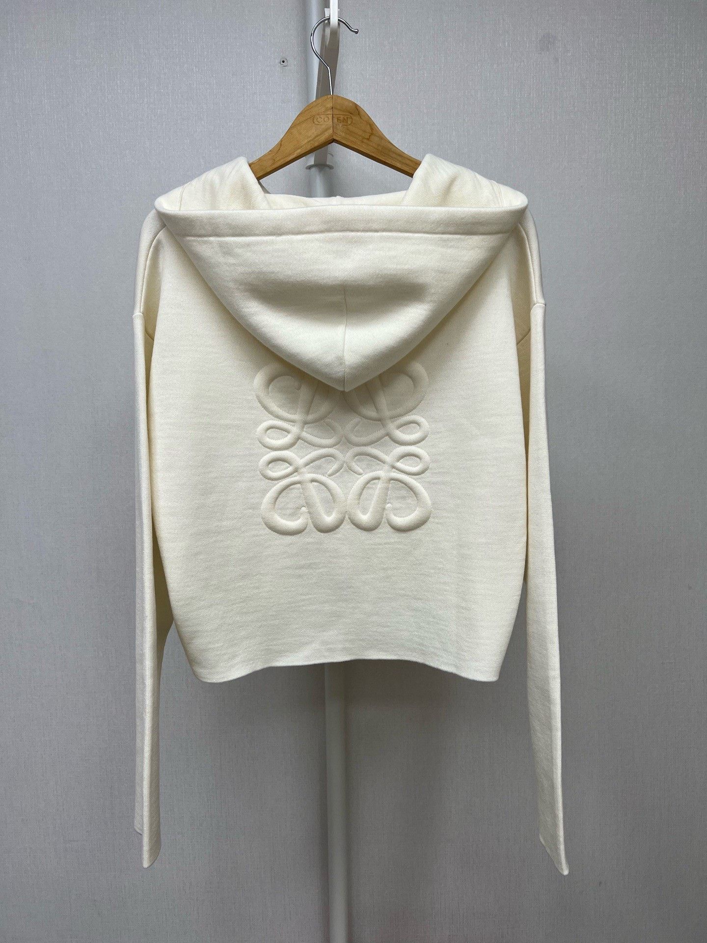 Loewe Loewe Anagram Embossed Wool Zip Hoodie XS Size XS / US 0-2 / IT 36-38 - 2 Thumbnail