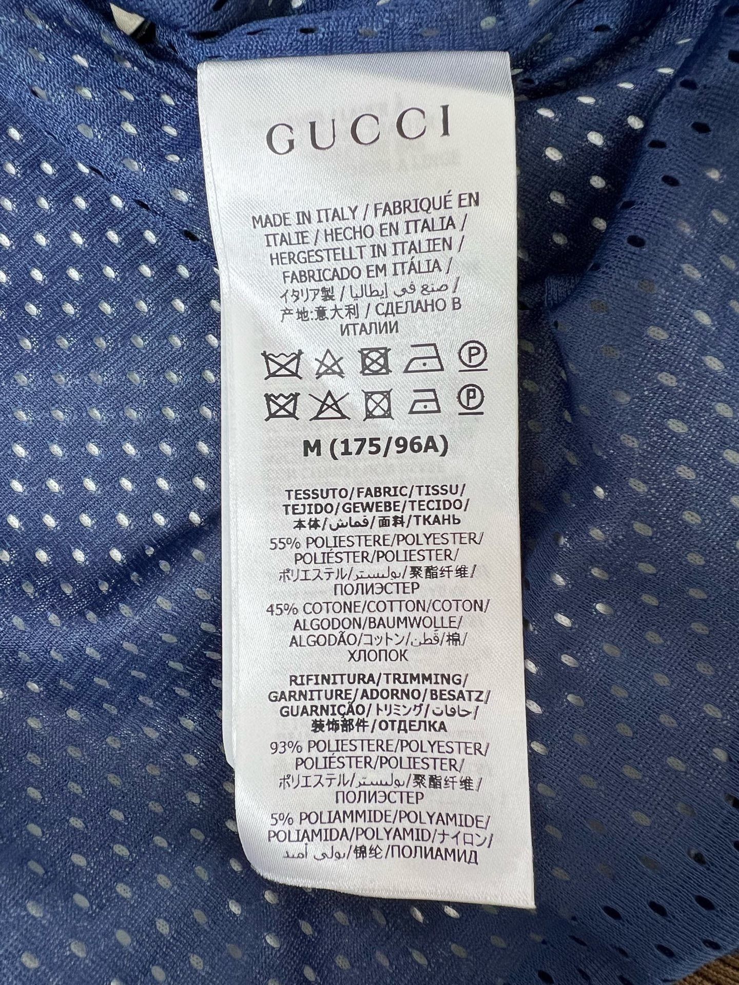 Gucci Gucci GG Monogram Zip Track Jacket Size M Size US M / EU 48-50 / 2 - 6 Thumbnail