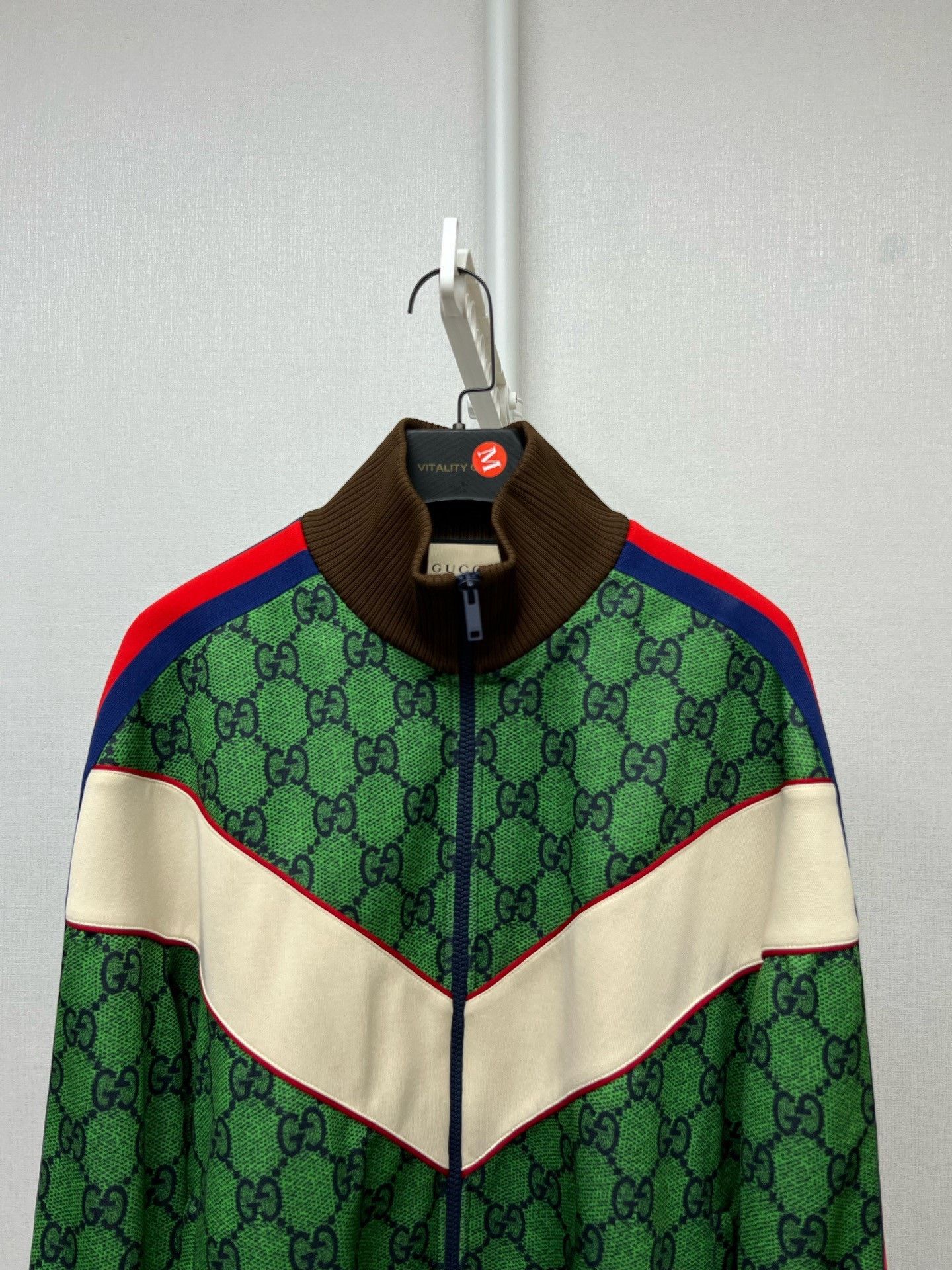 Gucci Gucci GG Monogram Zip Track Jacket Size M Size US M / EU 48-50 / 2 - 3 Thumbnail