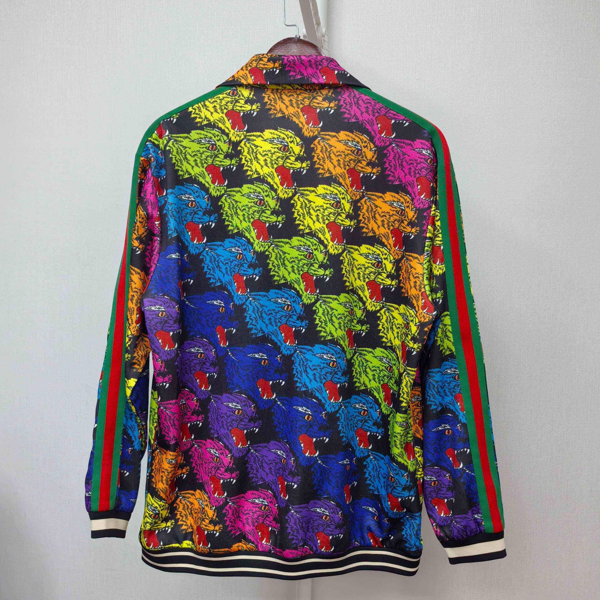 Gucci Gucci Tiger Head Print Zip Track Jacket XS Size US XS / EU 42 / 0 - 2 Thumbnail