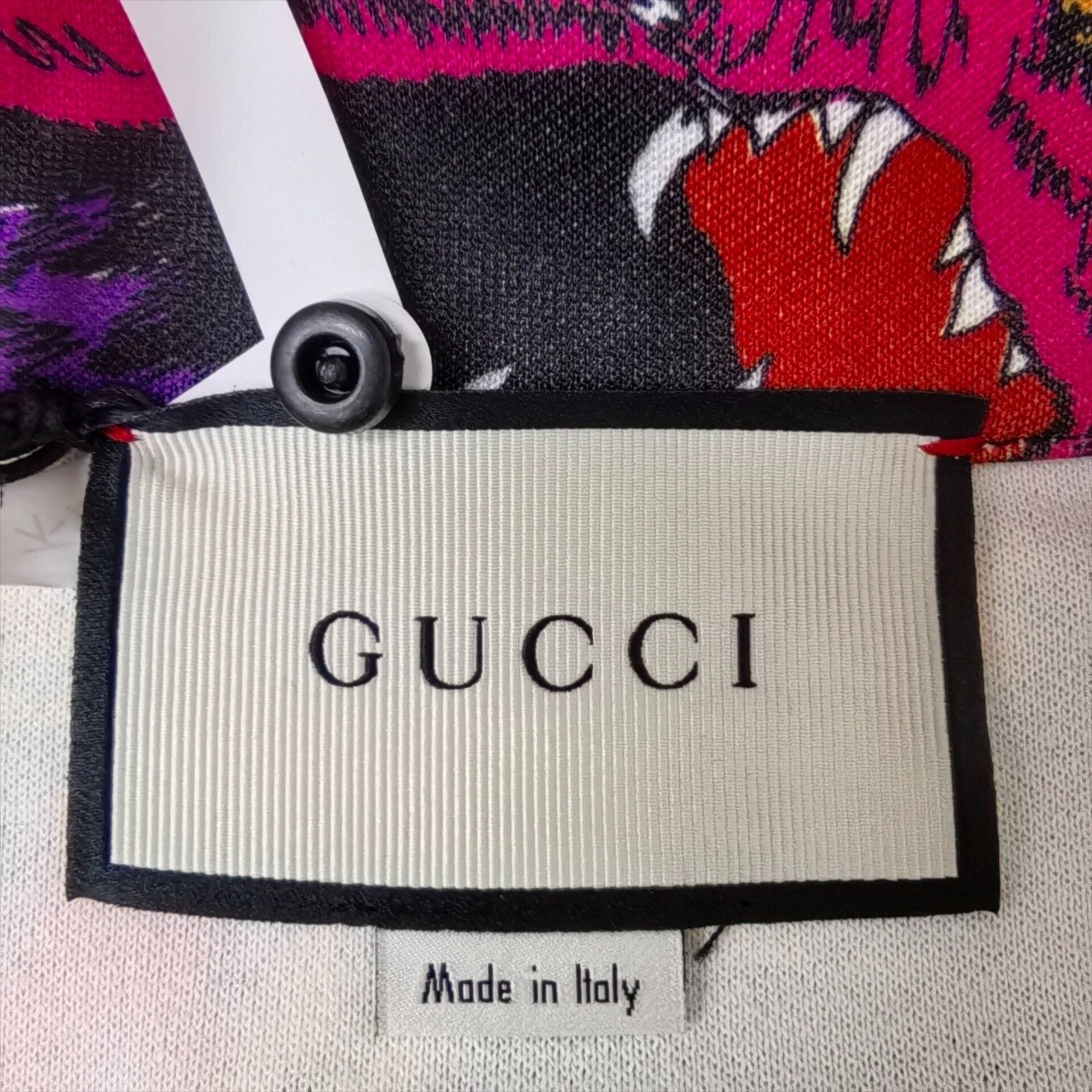 Gucci Gucci Tiger Head Print Zip Track Jacket XS Size US XS / EU 42 / 0 - 5 Thumbnail