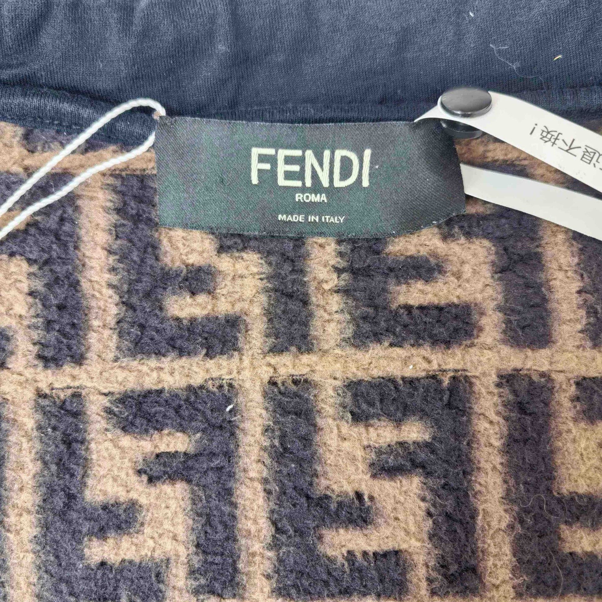 Fendi Fendi FF Monogram Zip-Up Hoodie Size L Size US L / EU 52-54 / 3 - 5 Thumbnail